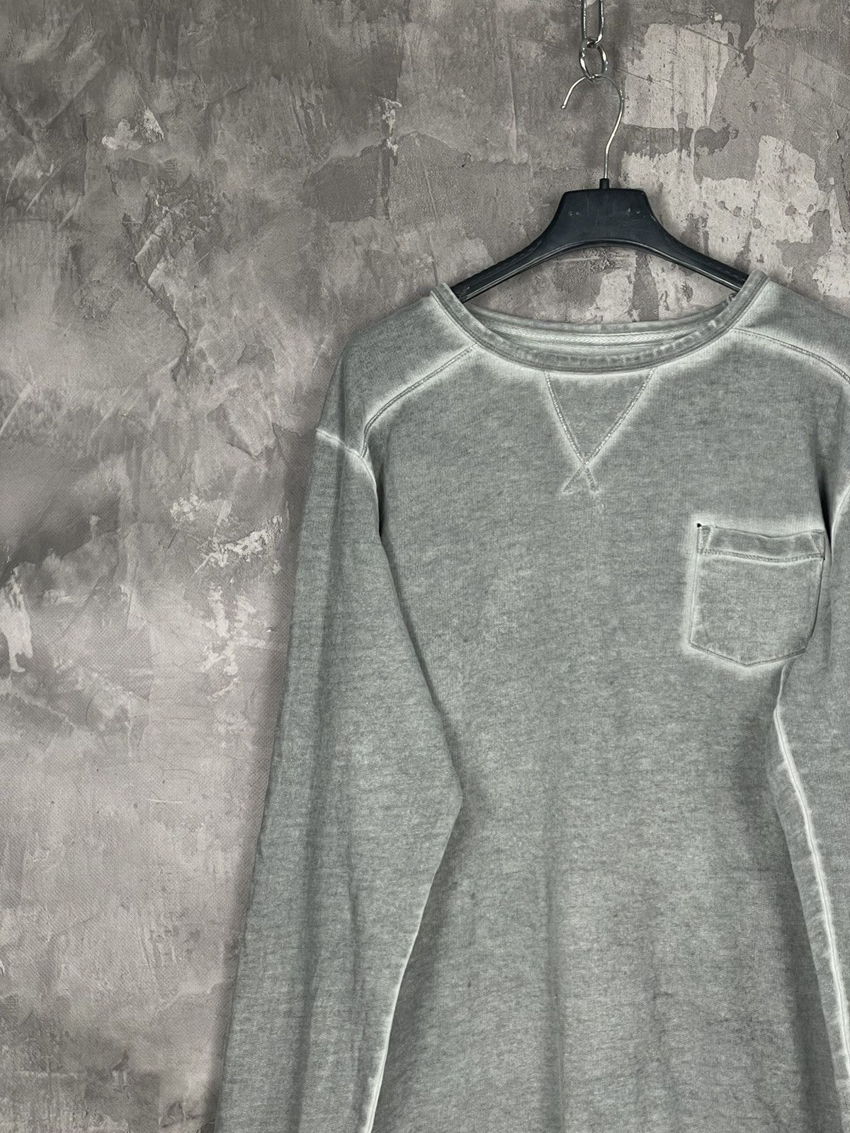 Japanese Brand Vintage 90s Archival Distressed Faded Japanese Long sleeve Size US L / EU 52-54 / 3 - 3 Thumbnail