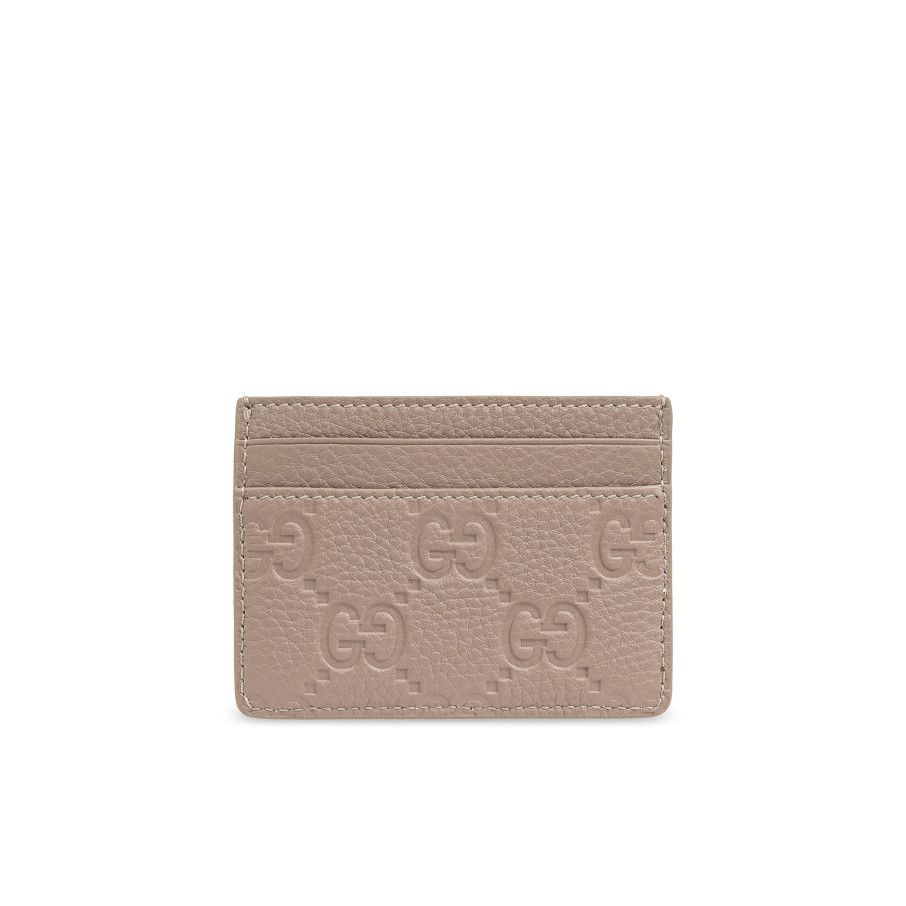 Gucci GUCCI Beige Card Case New & Authentic Size ONE SIZE - 1 Thumbnail
