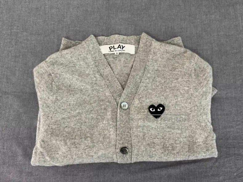 Comme des Garcons Comme des Garcons Black heart wool cardigan Size S / US 4 / IT 40 - 8 Thumbnail