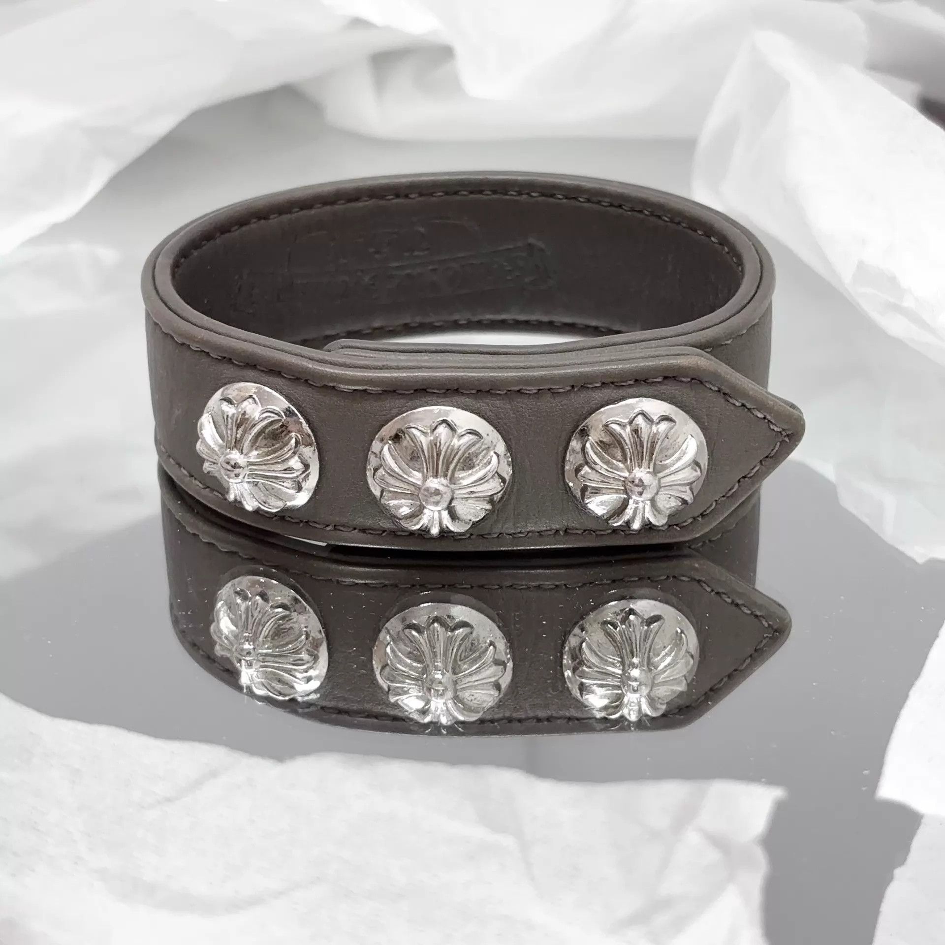 Chrome Hearts Chrome Hearts Deep Gray New Bracelet P2775 Size ONE SIZE - 1 Thumbnail