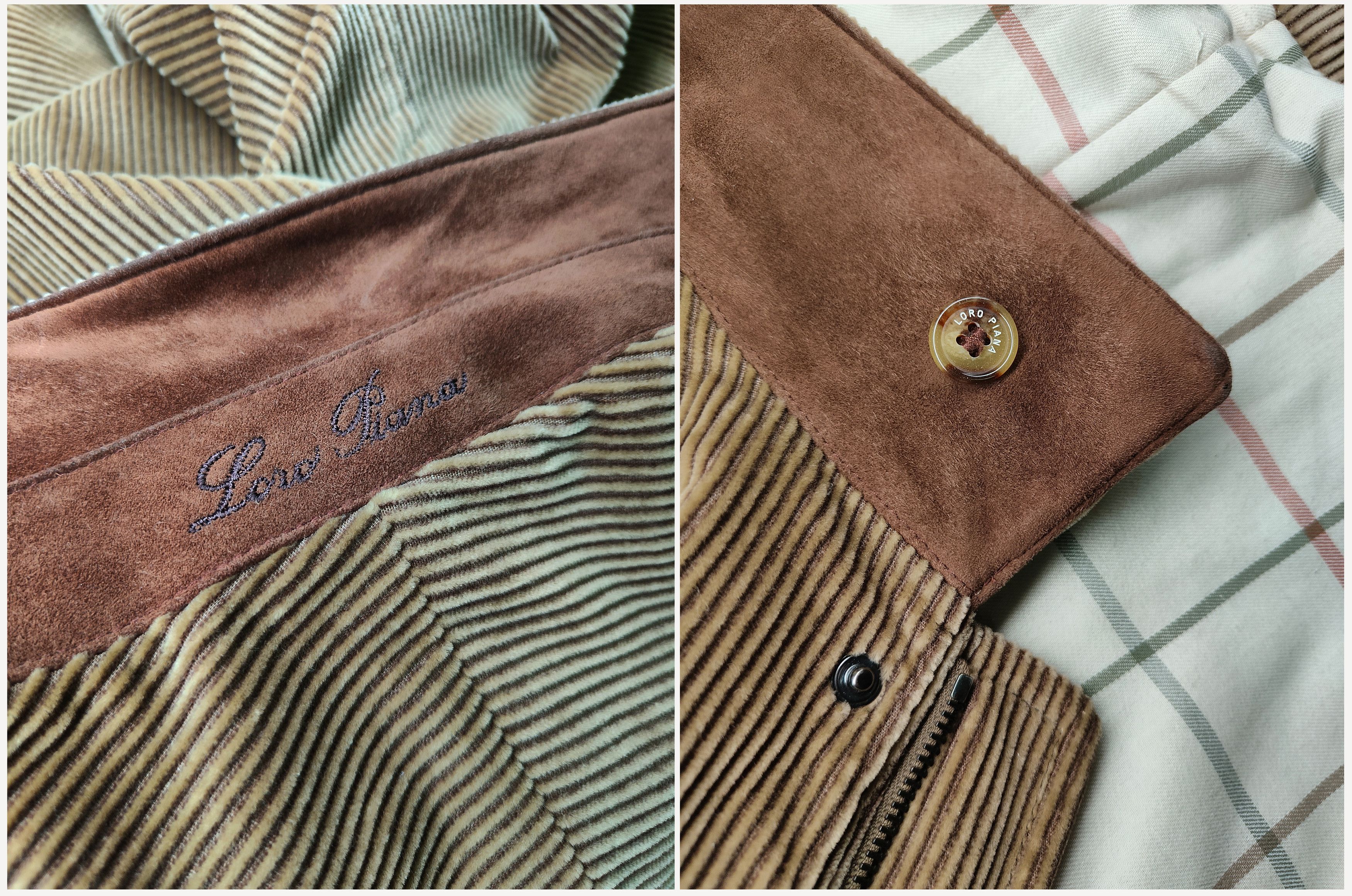 Loro Piana LORO PIANA _ STORM SYSTEM _ CORDUROY COTTON JACKET Size US L / EU 52-54 / 3 - 6 Thumbnail