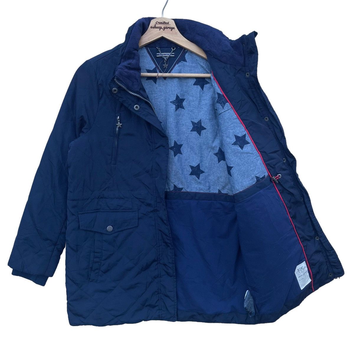 Designer × Tommy Hilfiger Tactical Multipocket by Tommy Hilfiger Star Zipper Jacket Size US M / EU 48-50 / 2 - 9 Thumbnail