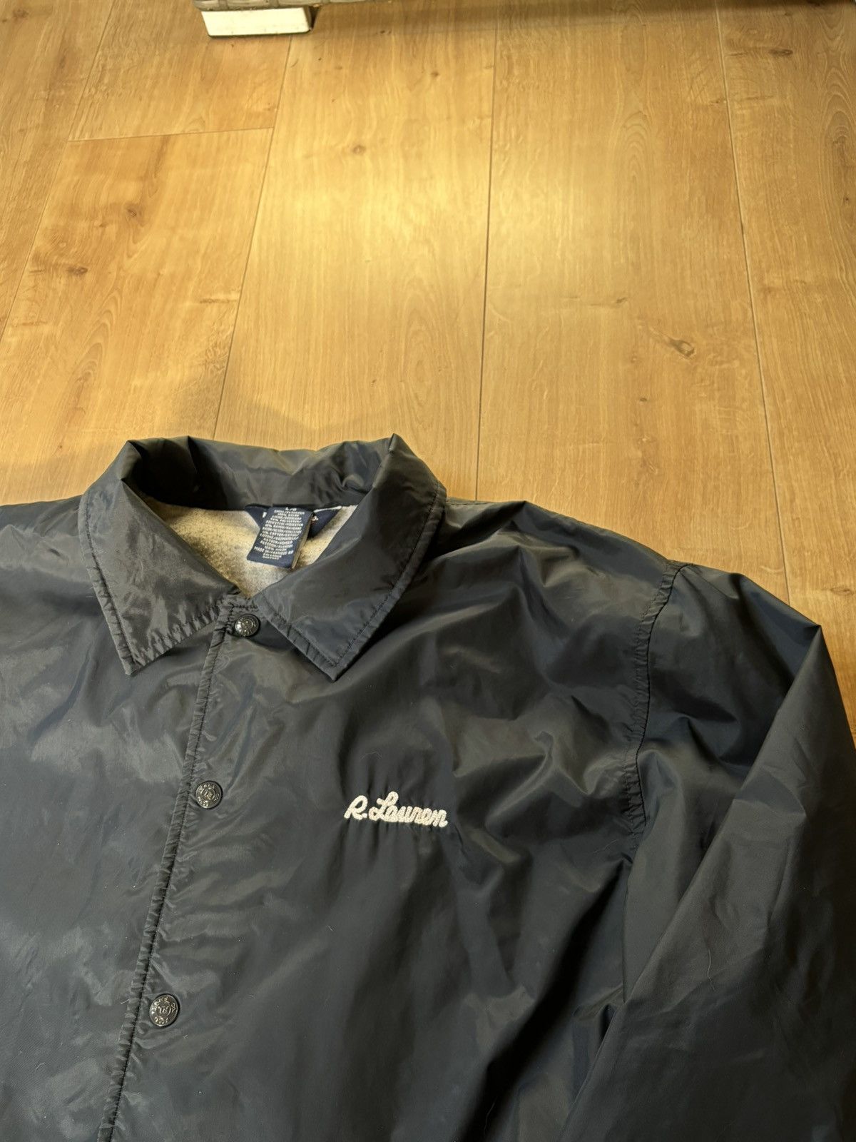 Polo Ralph Lauren × Vintage Vintage Polo Jeans Co Authentic Windbreaker Jacket Size L Size US L / EU 52-54 / 3 - 3 Thumbnail