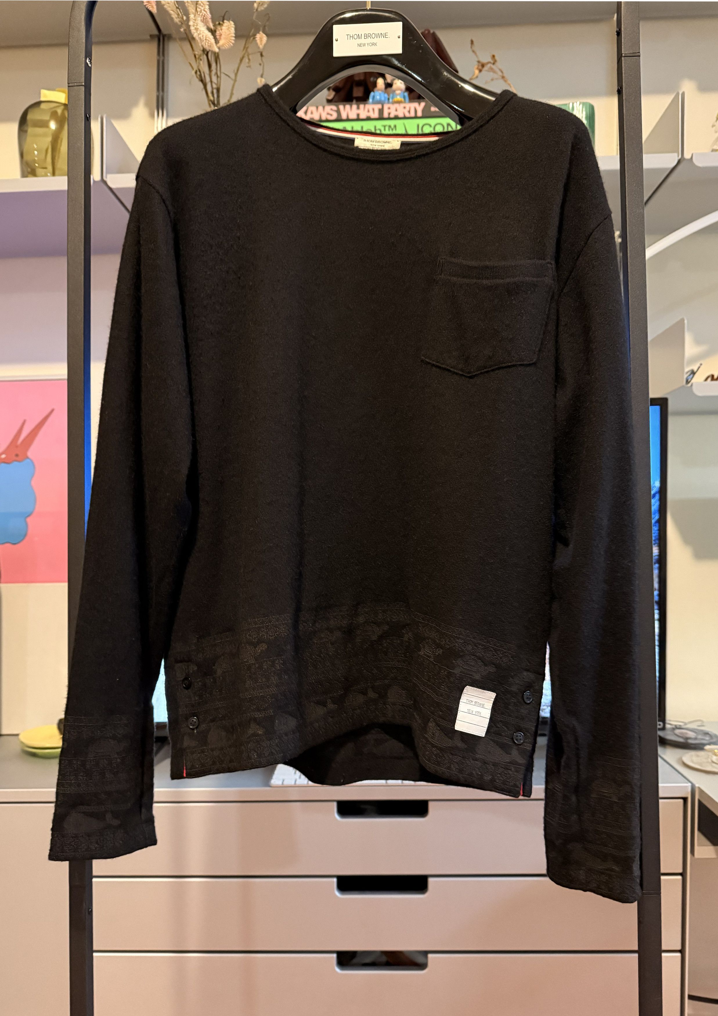 Thom Browne Thom Browne Cashmere Sweater Size US S / EU 44-46 / 1 - 1 Thumbnail