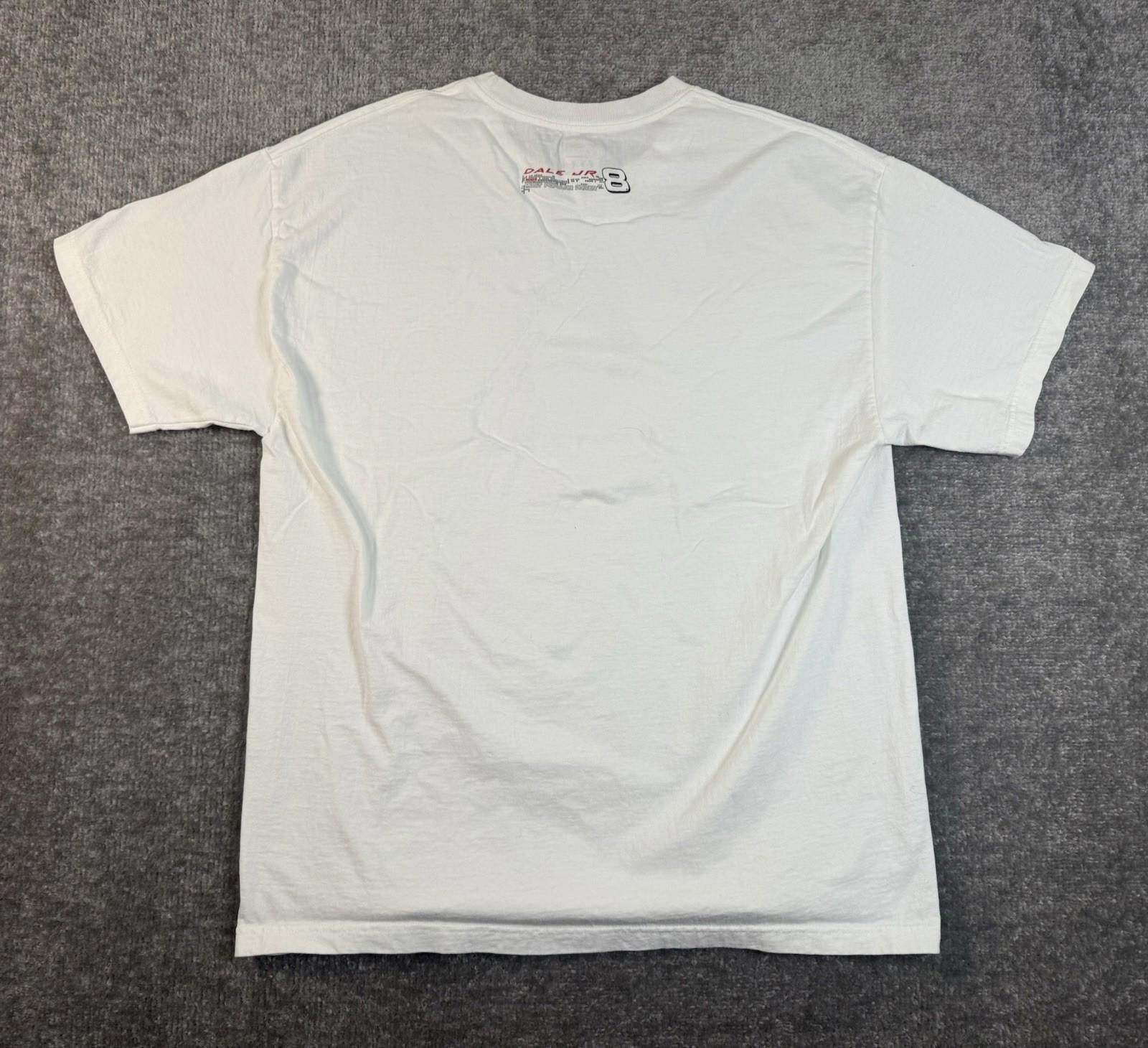 Chase Authentics NASCAR Dale Earnhardt Jr. Budweiser 2 Sided Graphic tshirt Size US M / EU 48-50 / 2 - 2 Thumbnail