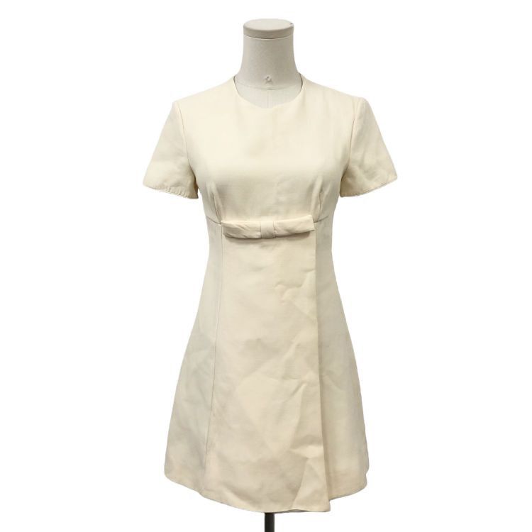 Valentino Valentino Wool Silk Mini Dress Size 38 Size XS / US 0-2 / IT 36-38 - 1 Thumbnail