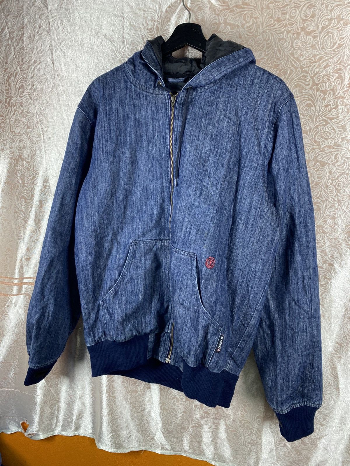 Element Vintage Element Denim Jacket Quilted Lining Skateboarding Size US L / EU 52-54 / 3 - 4 Thumbnail