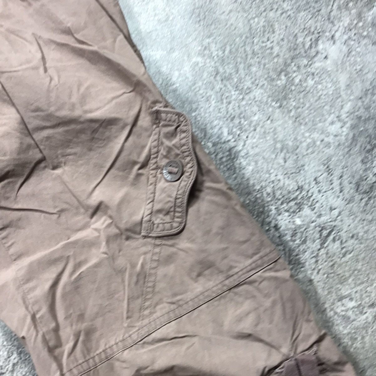 Vintage Vintage 90s Baggy Cargo Pants Distressed Parachute Grunge 30 Size 30" / US 8 / IT 44 - 3 Thumbnail