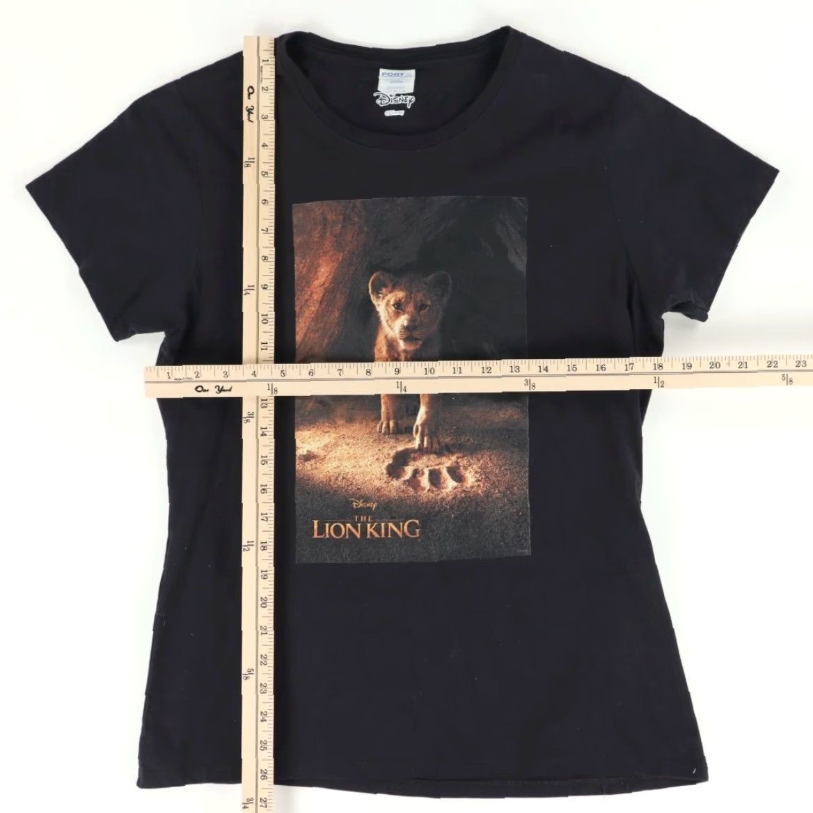 Disney Disney The Lion King 2019 Solid T-Shirt Black Shirt Women L Womens Size L / US 10 / IT 46 - 3 Thumbnail