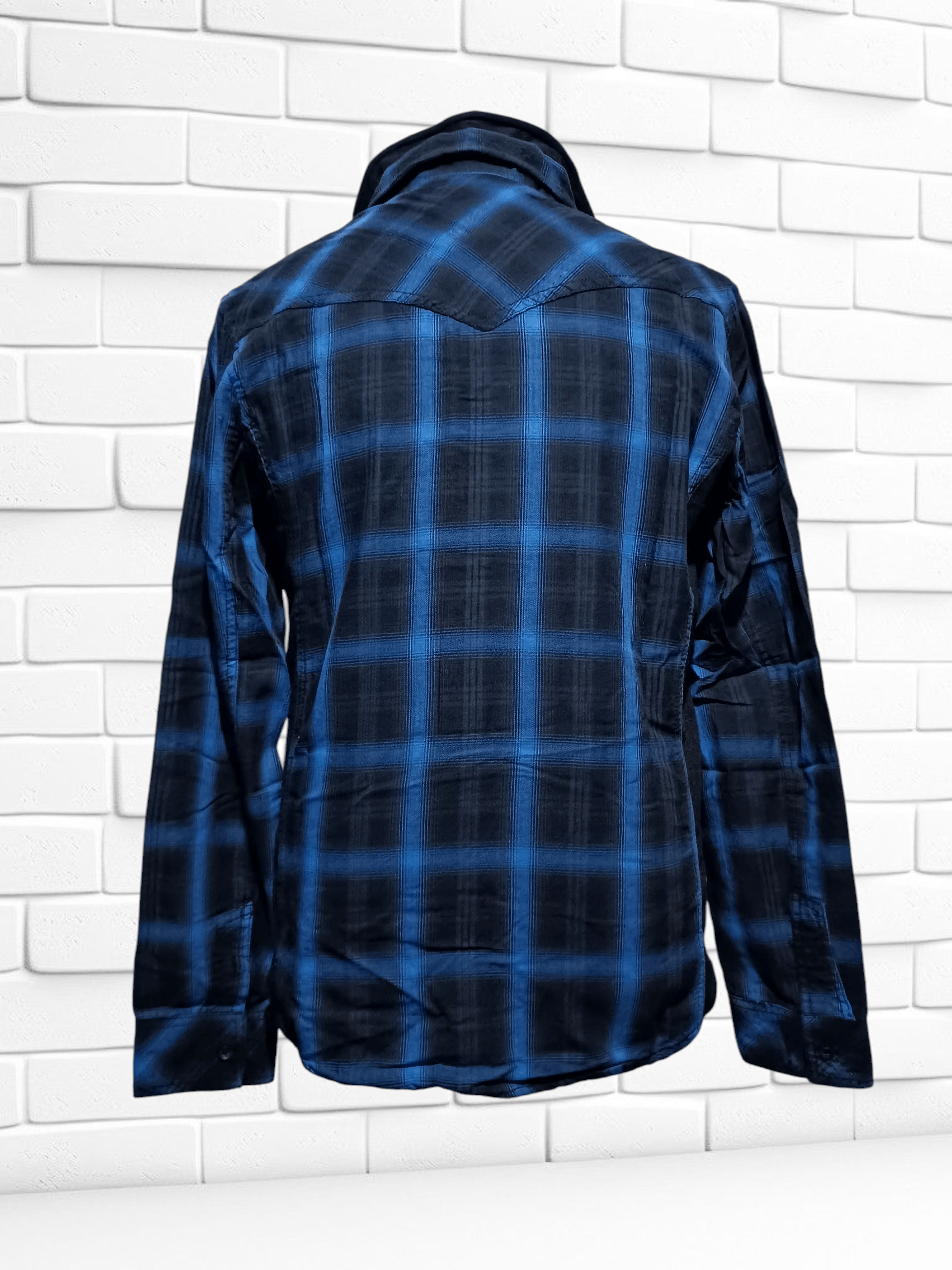 In The Attic In The Attic Homme Double Collar Plaid Shirt Size US M / EU 48-50 / 2 - 5 Thumbnail