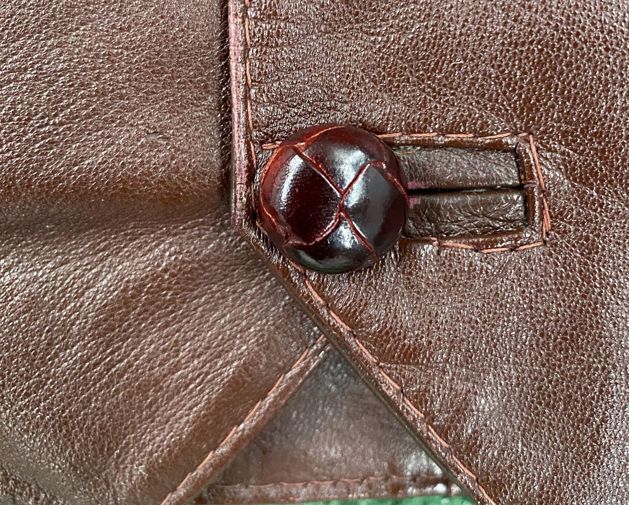 Other 80’s Midway Chocolate Brown Button Leather Vest Men’s Medium Size US M / EU 48-50 / 2 - 10 Thumbnail