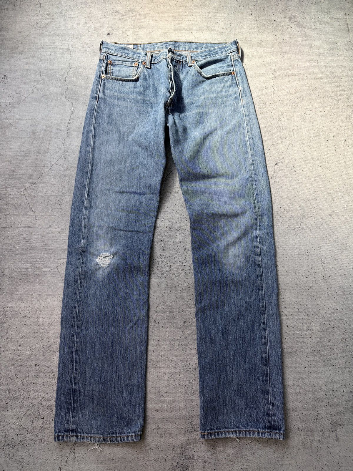 Levi's Vintage Y2K Levis 501 Jeans Limited Edition Retro 90s Style Size US 33 - 5 Thumbnail