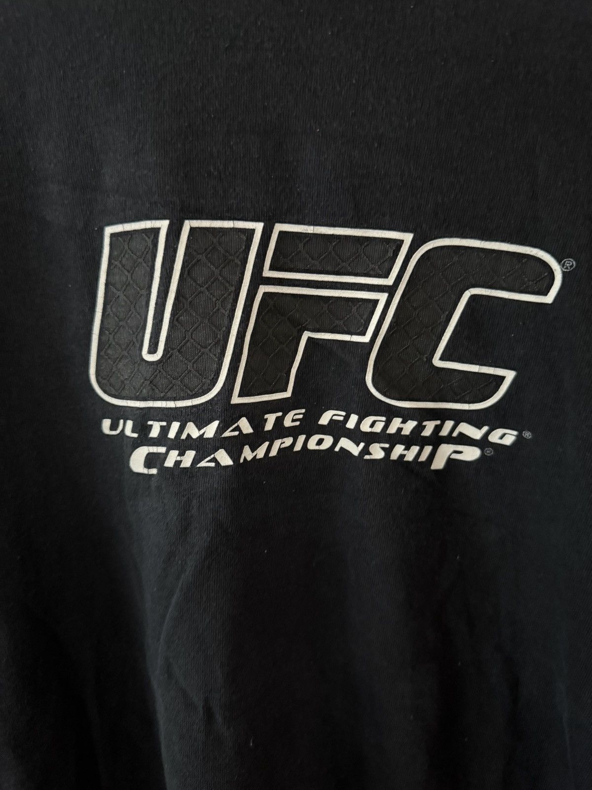 UFC × Vintage Vintage 2000s UFC T Shirt Y2K MMA Pride Size US XL / EU 56 / 4 - 2 Thumbnail