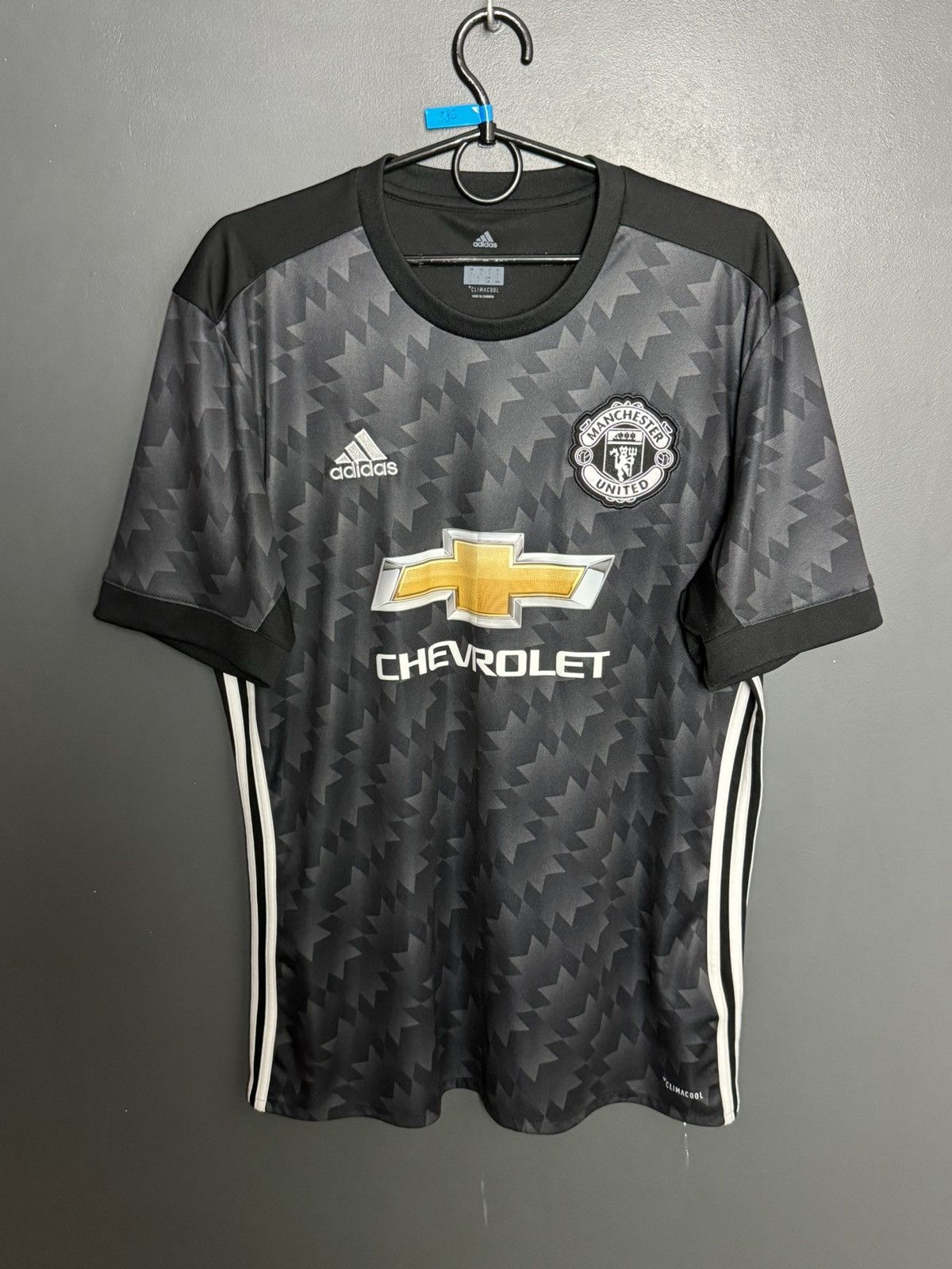 Adidas Manchester United 17/18 Away Mkhitaryan Football Jersey Size US L / EU 52-54 / 3 - 2 Thumbnail
