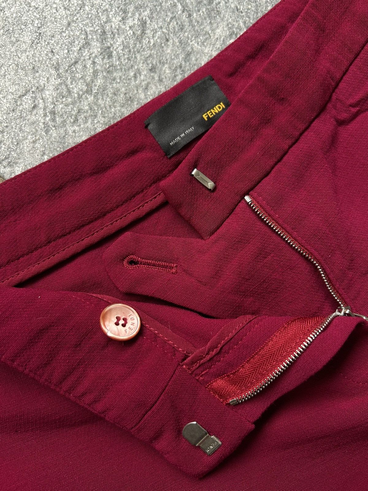 Fendi Vintage pants fendi Italy Size 27" / US 4 / IT 40 - 5 Thumbnail