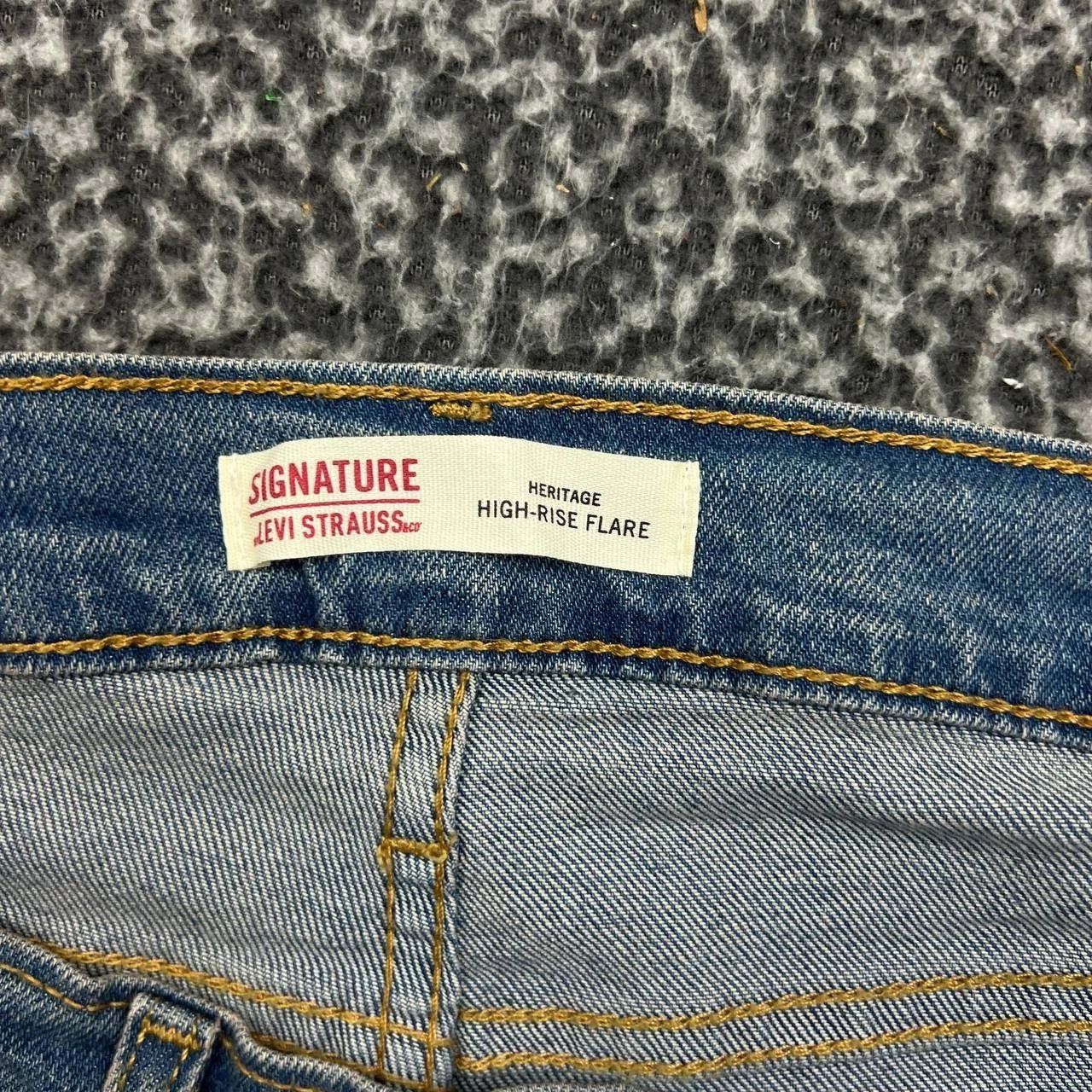 Levi's Levi's Heritage Jeans Women 18 High Rise Flare Denim 34x31 Size 34" / US 12 / IT 48 - 6 Thumbnail