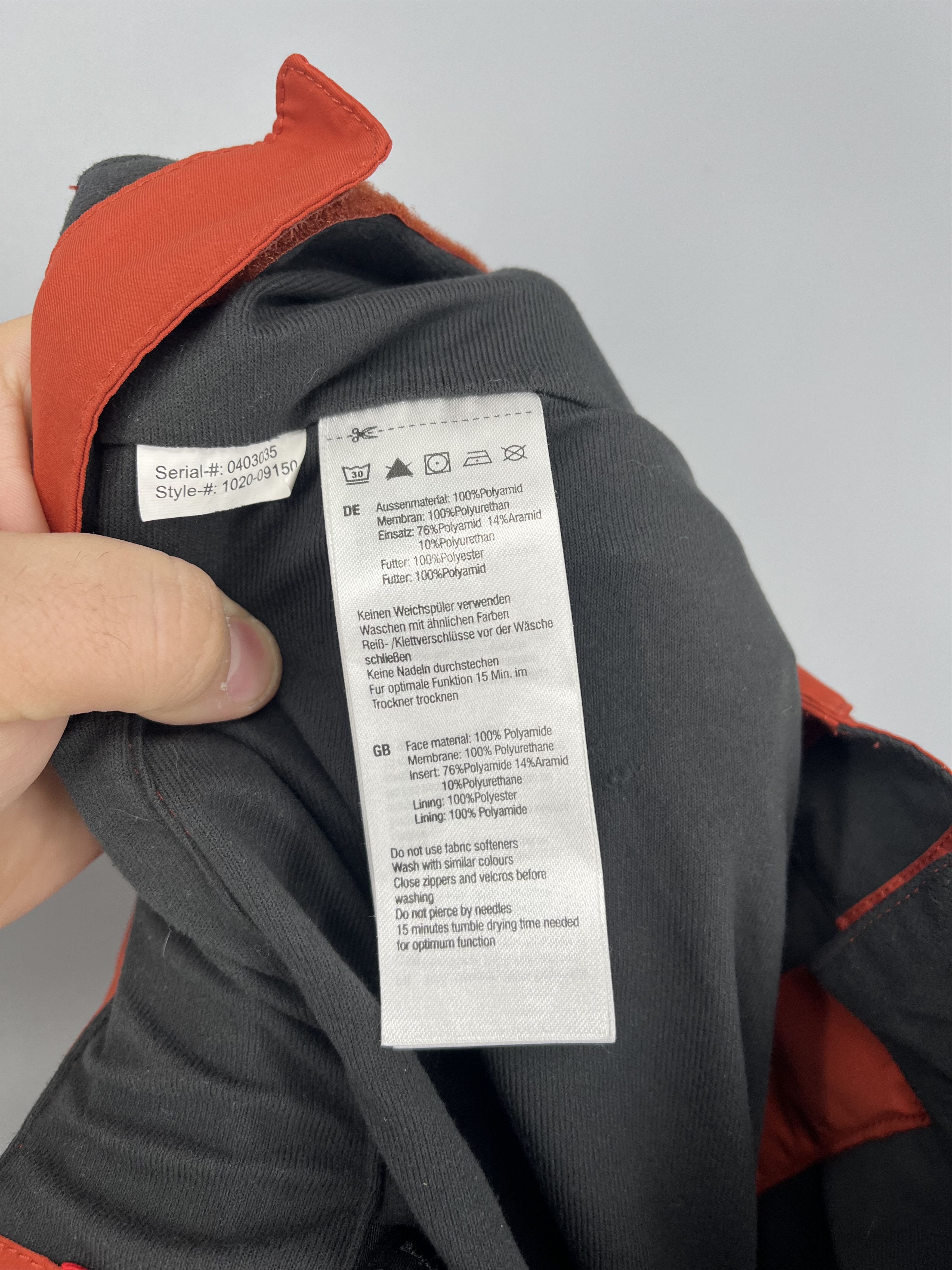 Mammut MENS MAMMUT GORE-TEX XCR PANTS SKI WATERPROOF TROUSERS Size US 38 / EU 54 - 15 Thumbnail
