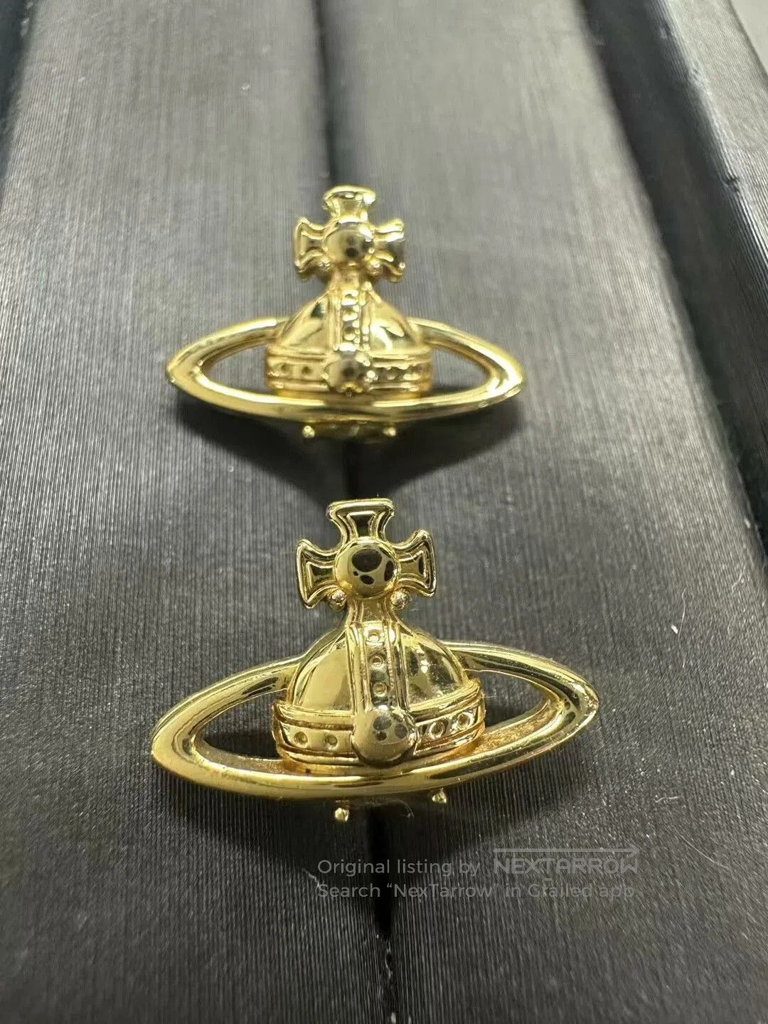 Vivienne Westwood Vivienne Westwood Saturn Earrings. Size ONE SIZE - 2 Thumbnail