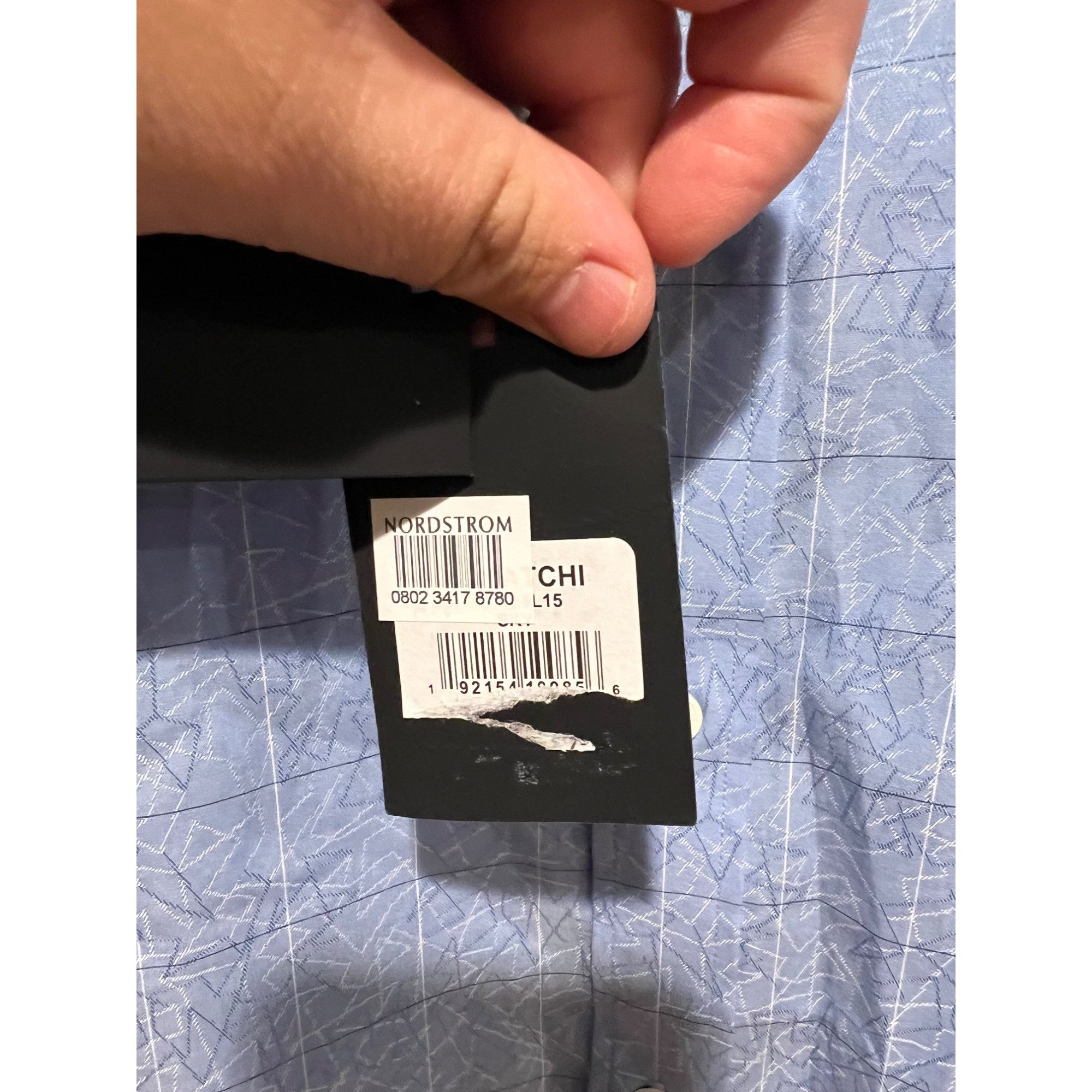 BUGATCHI Bugatchi Button Up Dress Shirt - Size L NWT Size US L / EU 52-54 / 3 - 3 Thumbnail