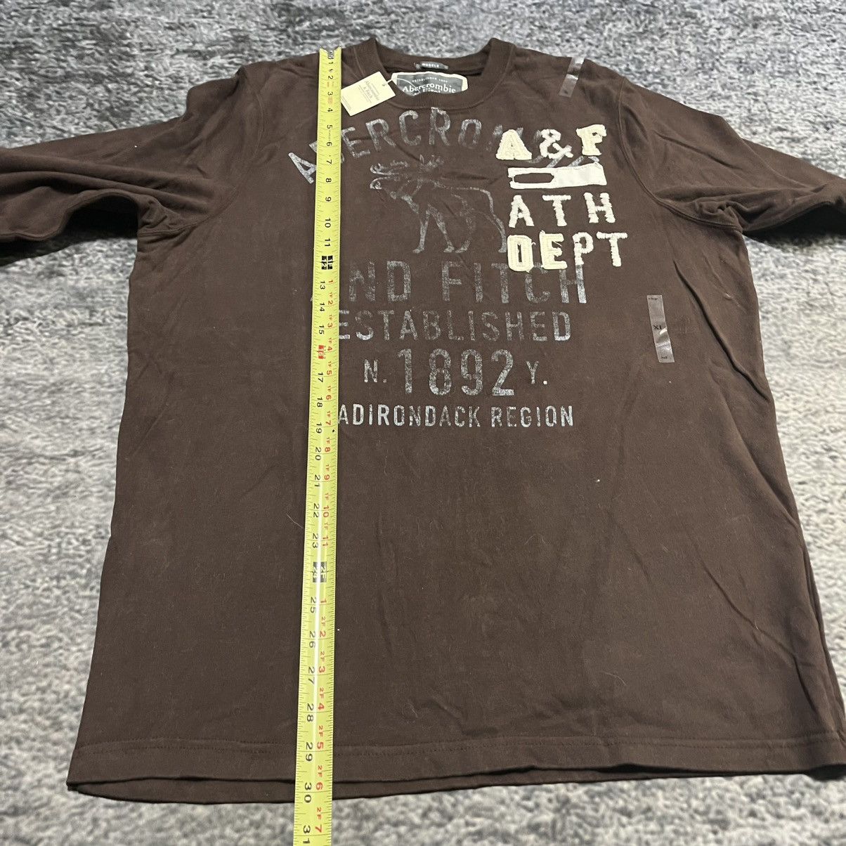 Abercrombie & Fitch Vintage Abercrombie Fitch Longsleeve Thermal Shirt Muscle Size US XL / EU 56 / 4 - 11 Thumbnail