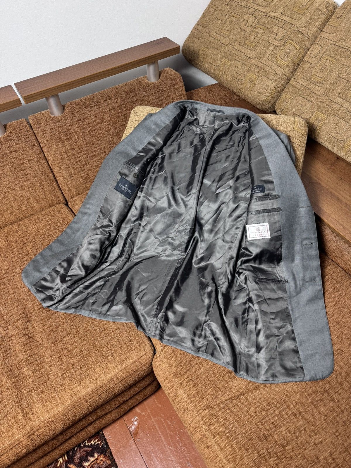 Ermenegildo Zegna Ermenegildo Zegna Suit Jacket size 52 R Size 52R - 3 Thumbnail