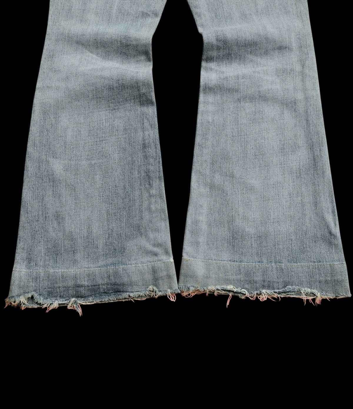 Tornado Mart Vintage Tornado Mart Flare Distressed Jeans Size US 29 - 4 Thumbnail