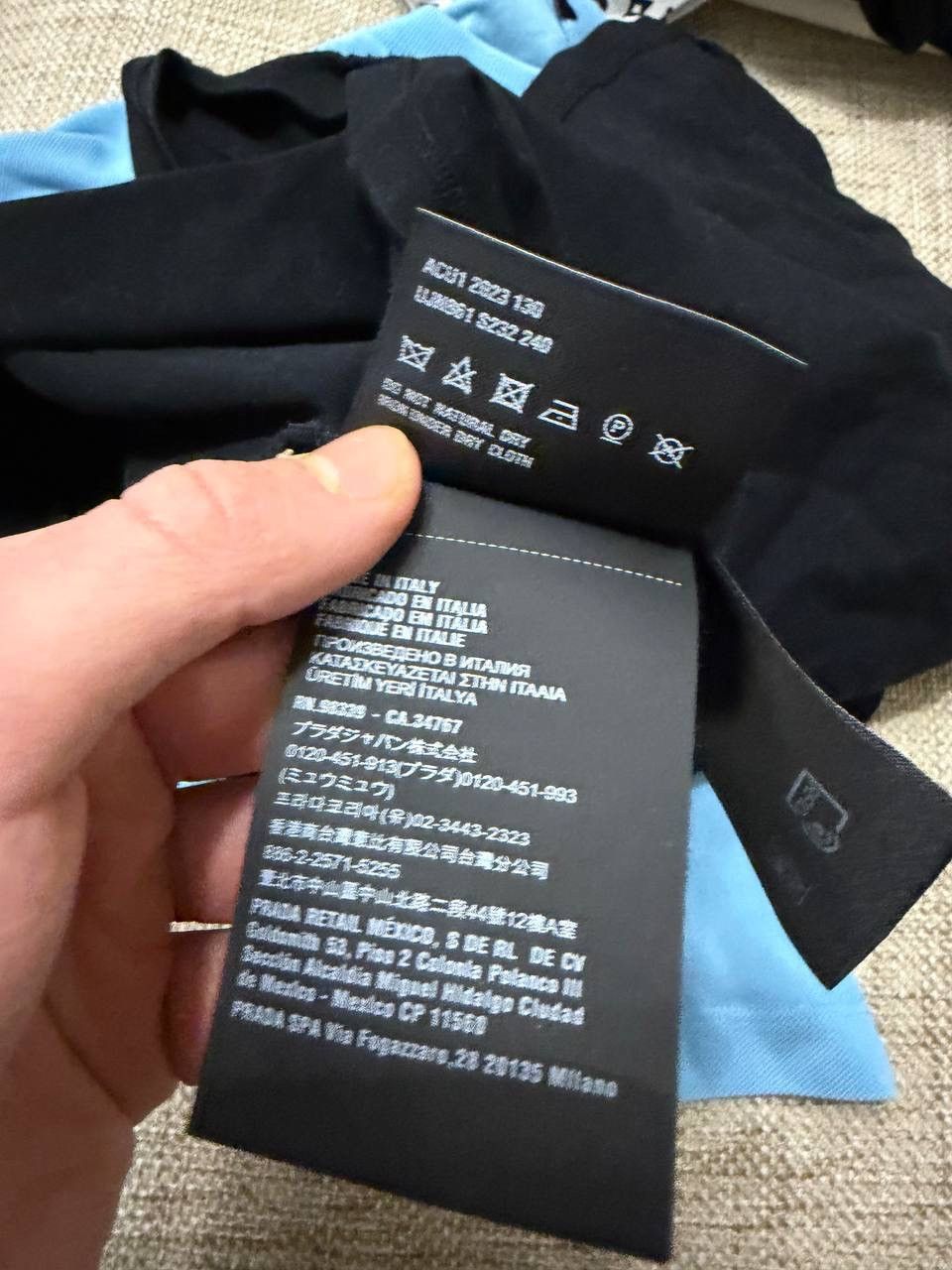 Prada Prada Logo T Shirt Size US S / EU 44-46 / 1 - 8 Thumbnail