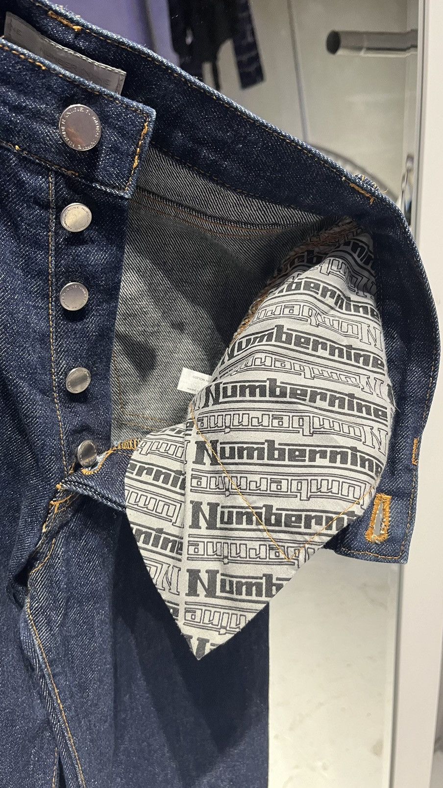 Japanese Brand ‼️LAST DROP‼️ Number nine denim Size US 26 / EU 42 - 5 Thumbnail