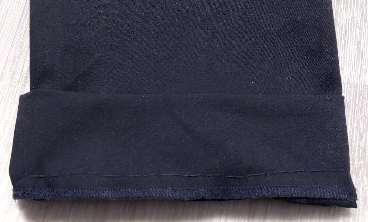 Givenchy Givenchy Uniformes Black Stretchy Cross Pants Trousers PE Size 28" / US 6 / IT 42 - 20 Thumbnail