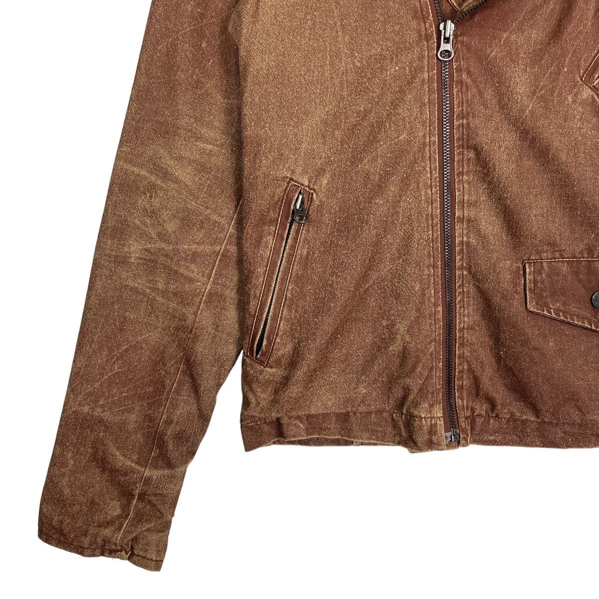 April 77 🔥 APRIL 77 Record Double colar MOTO RIDER JACKET Size US S / EU 44-46 / 1 - 4 Thumbnail