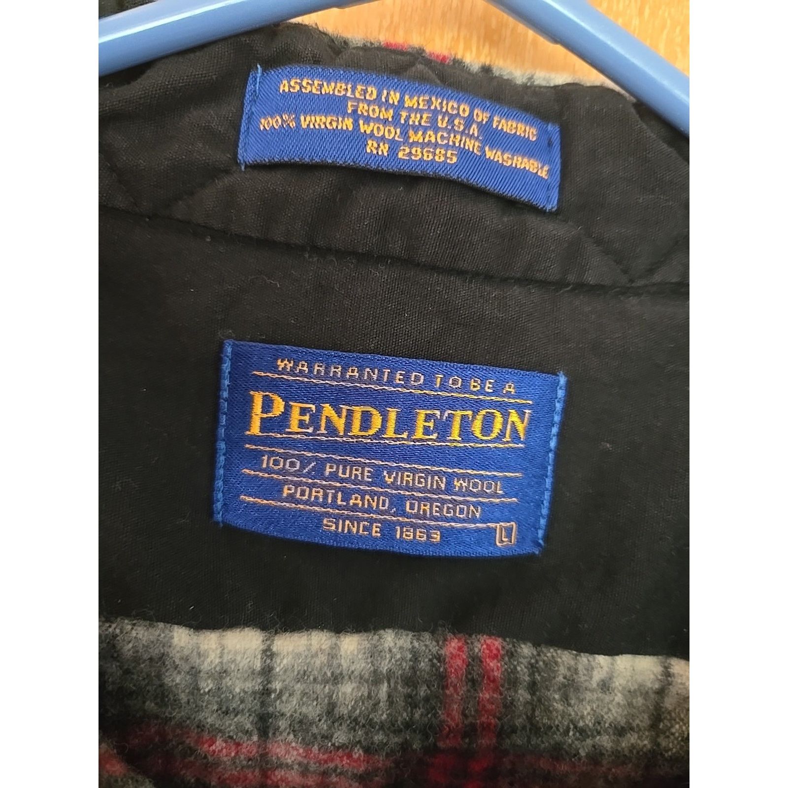 Pendleton Pendleton Wool Pearl Snap High Grade Western Shirt Large Size US L / EU 52-54 / 3 - 4 Thumbnail