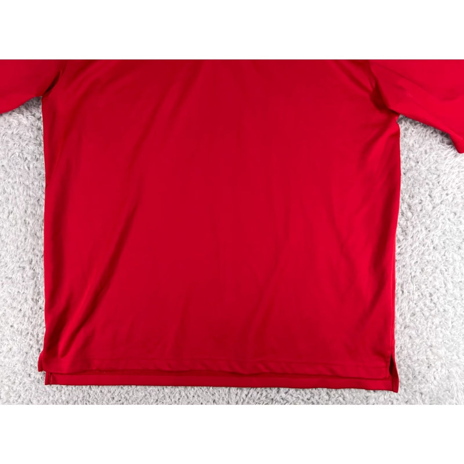 Vintage Cabela's Polo Shirt Mens Red Large Short Sleeve Knit 100% Polyester Polo Shirt Red Large Mens Size US XL / EU 56 / 4 - 6 Thumbnail