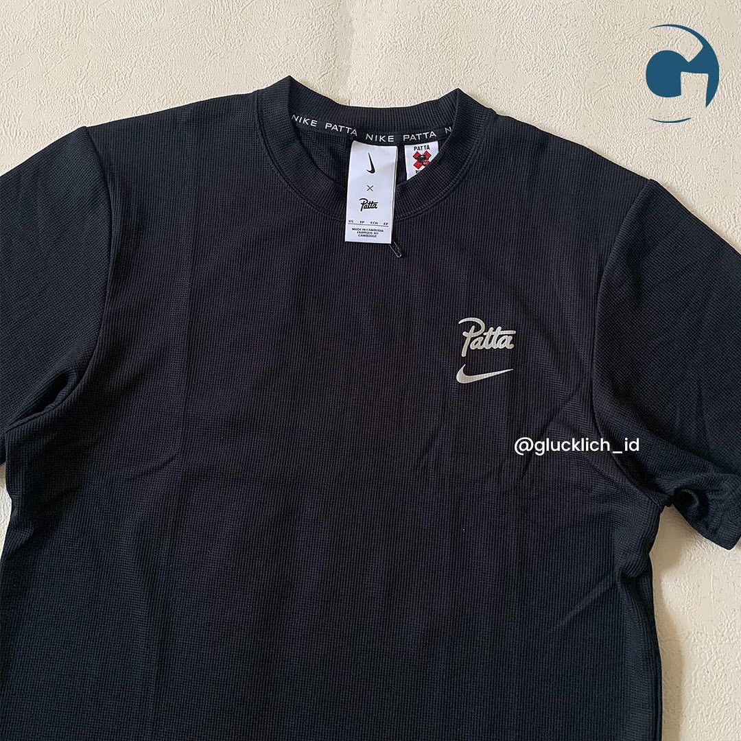 Nike × Patta Nike, x Patta Running Team Tee (Black) Size US XS / EU 42 / 0 - 5 Thumbnail