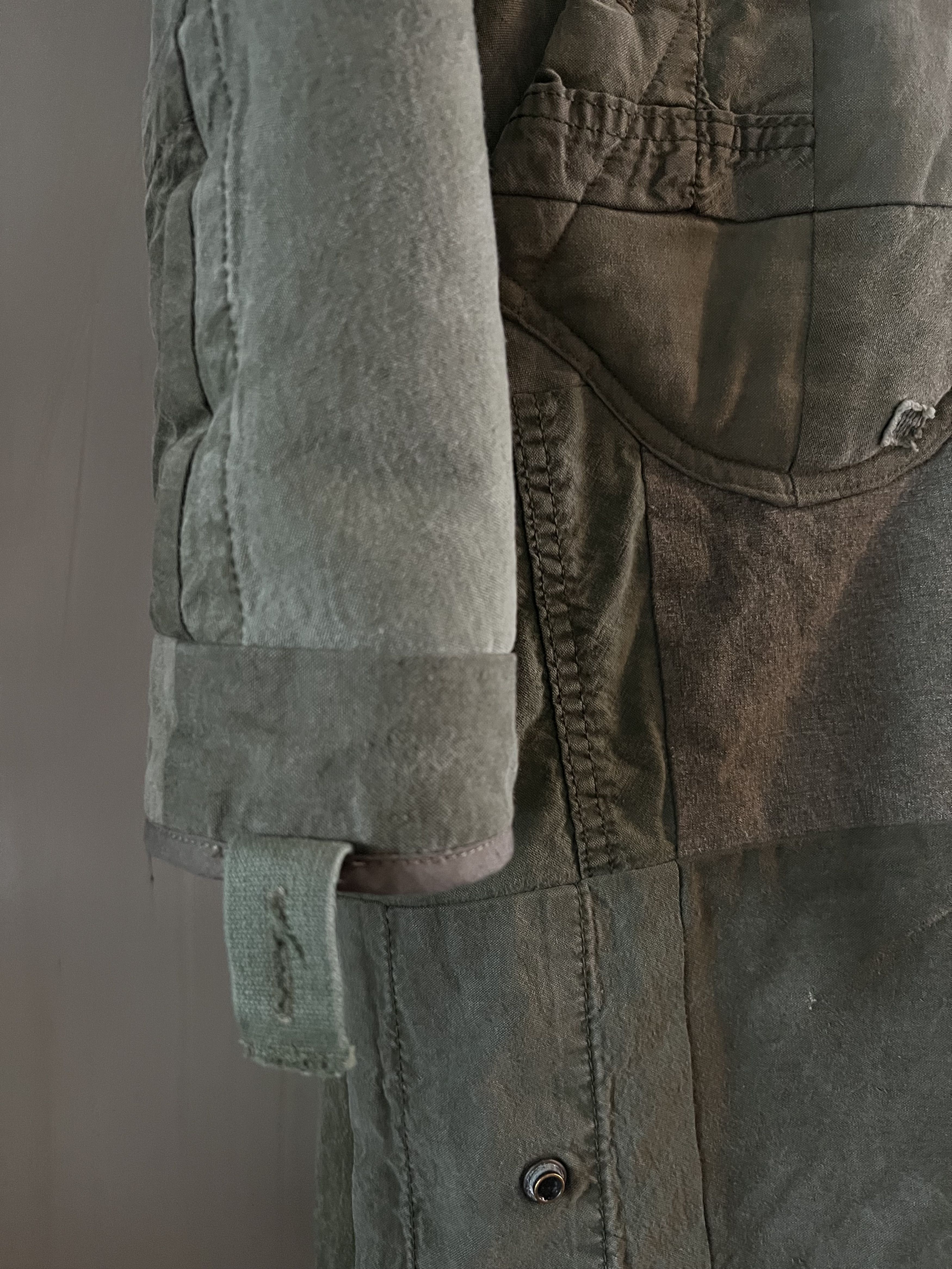 Greg Lauren ARMY TENT SCRAPWORK LONG GL1 * NEW** Size US XL / EU 56 / 4 - 4 Thumbnail