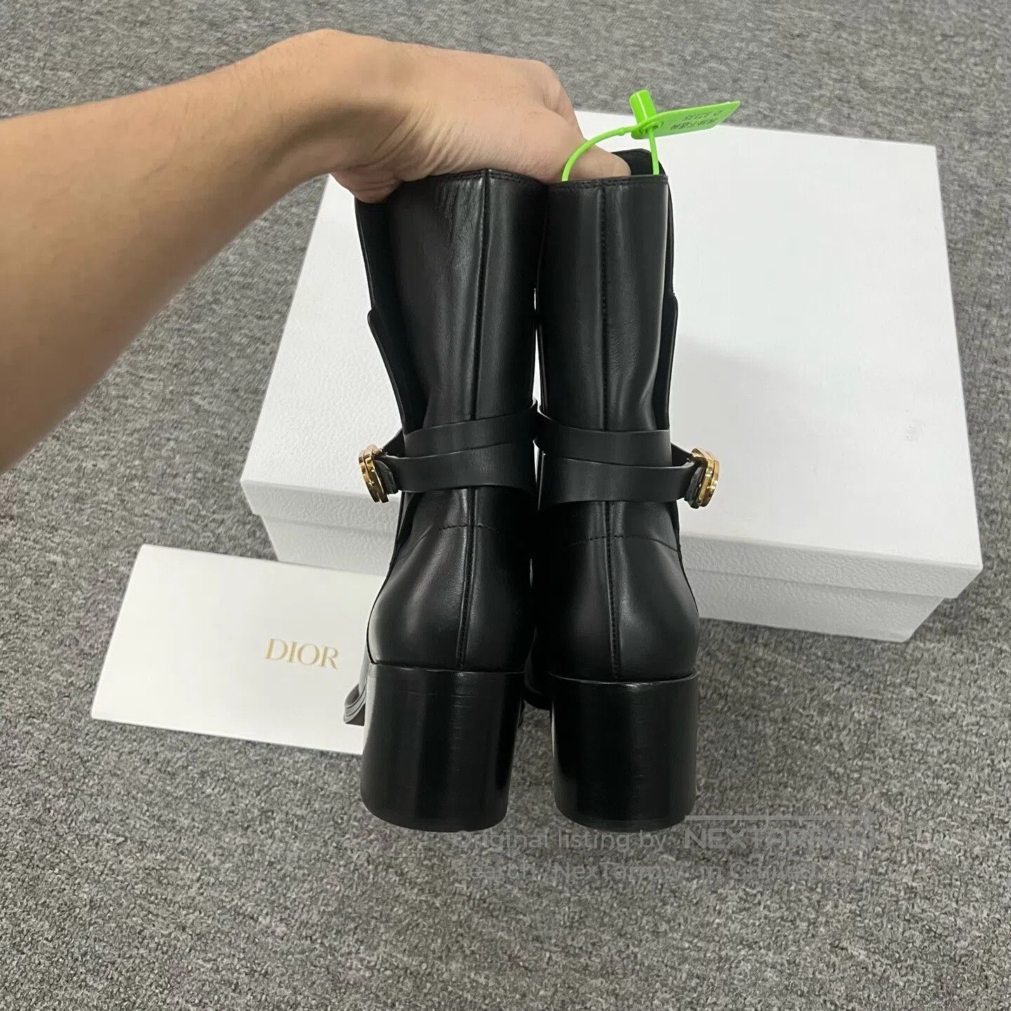 Dior Dior CD lacing strap; mid-calf boot| Size US 6.5 / IT 36.5 - 4 Thumbnail