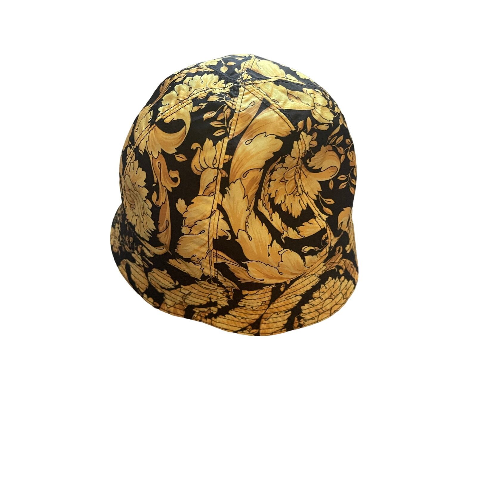 Versace Versace Barocco All Over Print Hat, NWT, size: 57 Size ONE SIZE - 2 Thumbnail