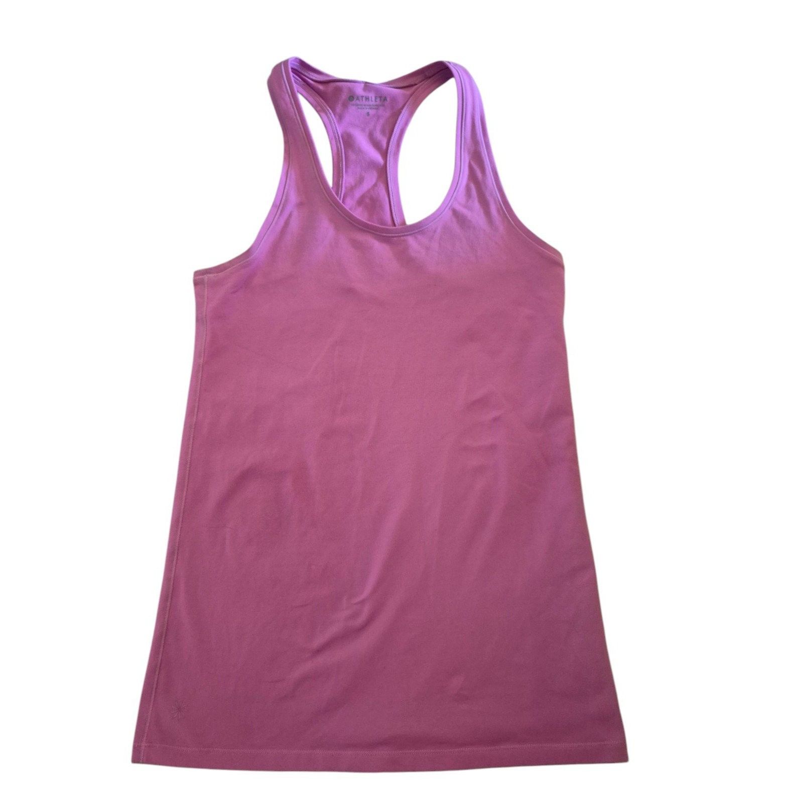 Athleta Athleta Shanti Powervita Racerback Athletic Tank Top Pink Pi Size S / US 4 / IT 40 - 2 Thumbnail