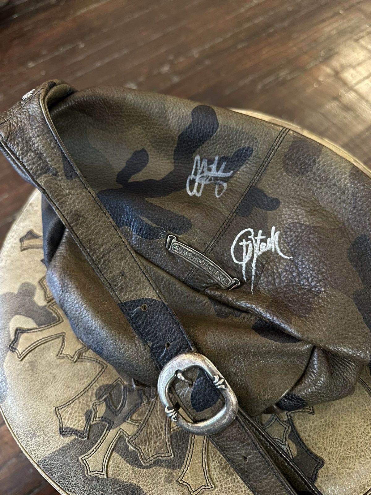 Chrome Hearts CHROME HEARTS CAMO STARK SIGNED SNAT BAG Size ONE SIZE - 6 Thumbnail