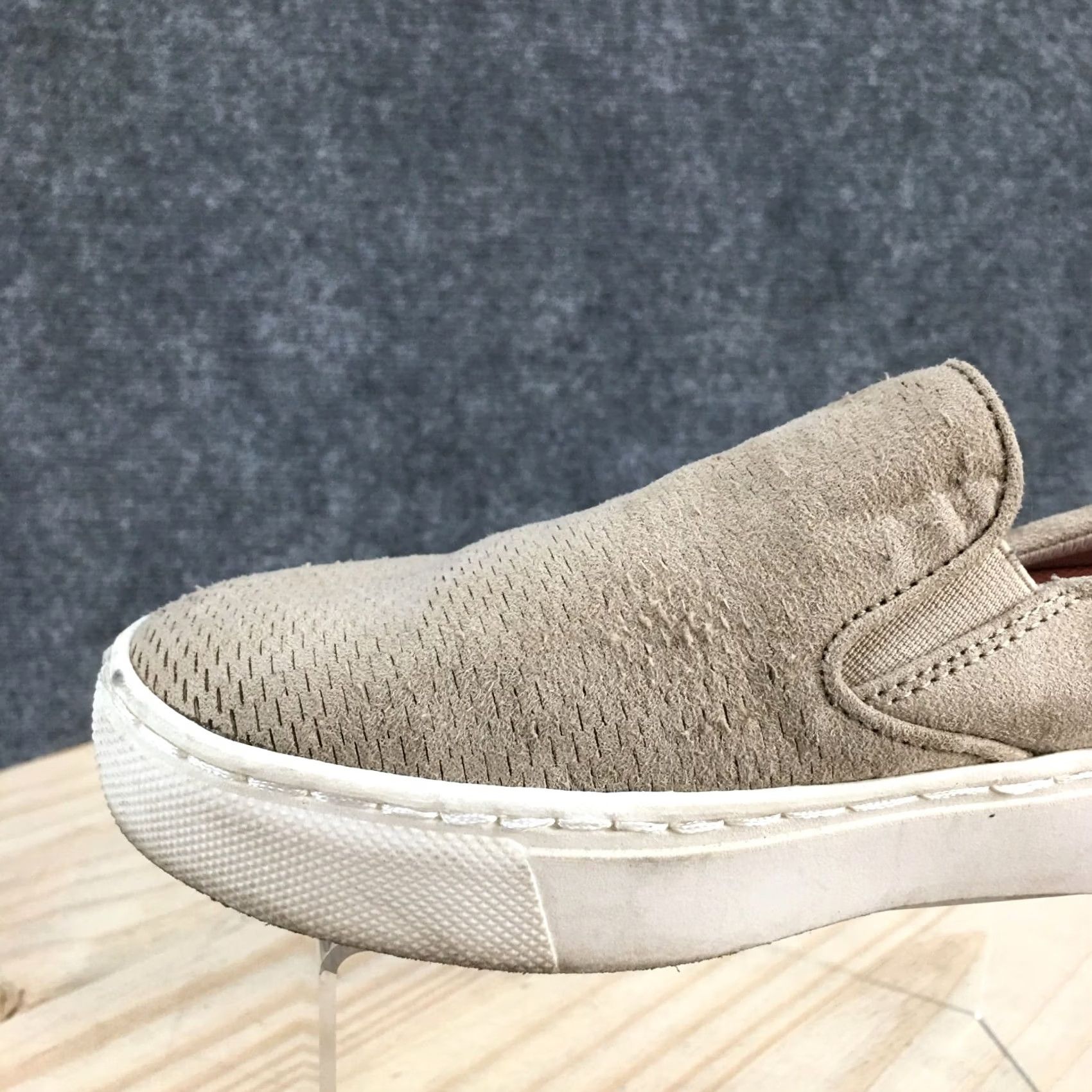 Vintage Dr. Scholl’s Slip On Loafers Womens 6 M Brown Fabric Casual Comfort Sneaker Shoes Size US 6 / IT 36 - 5 Thumbnail