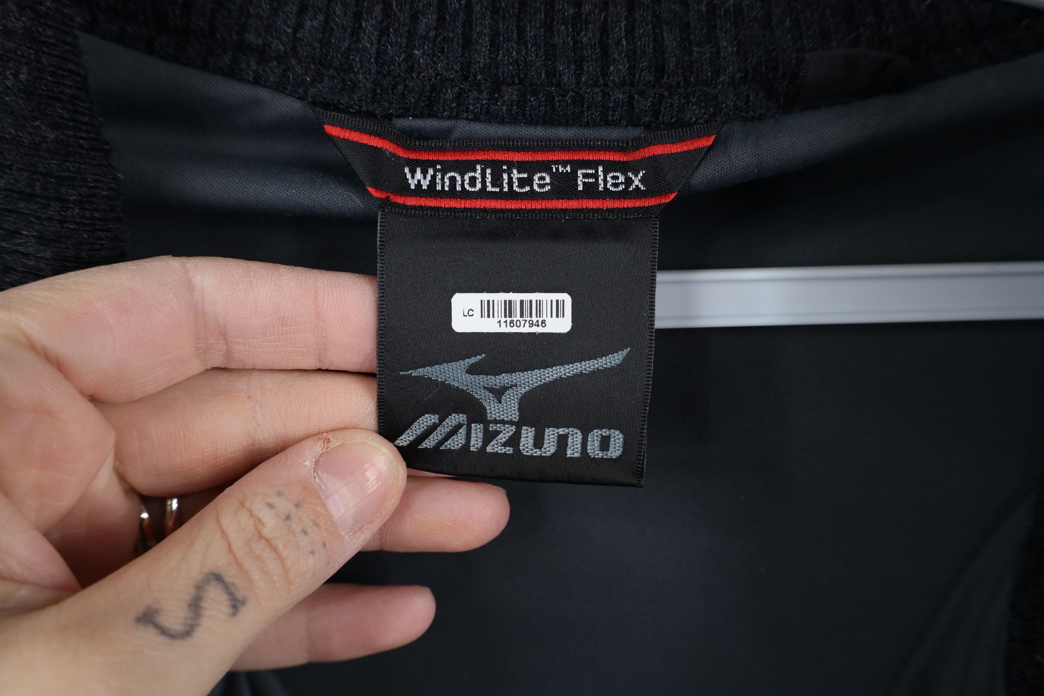 Mizuno × Vintage Vintage Mizuno Wool WindLite Flex Half Zip Sweater Jacket Size US XL / EU 56 / 4 - 4 Thumbnail