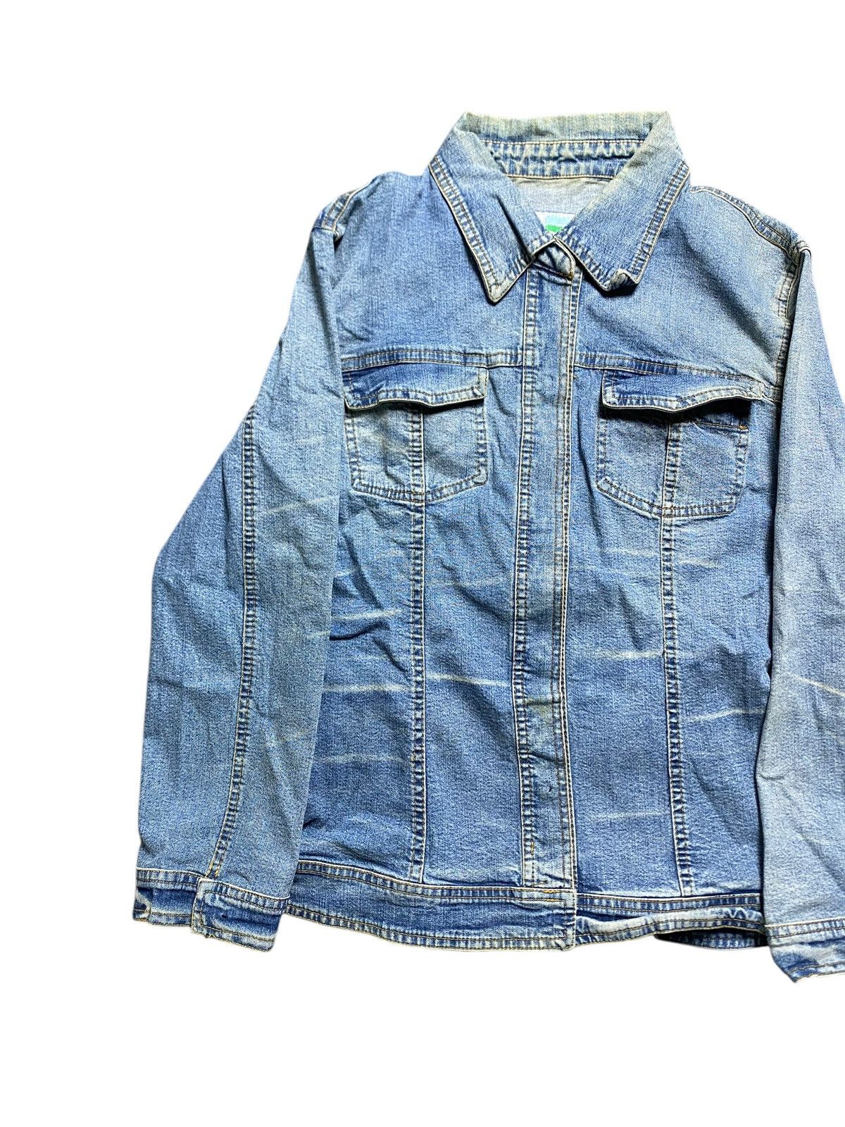 Vintage VINTAGE DENIM JACKET ONDE DE FORME Size US XS / EU 42 / 0 - 5 Thumbnail