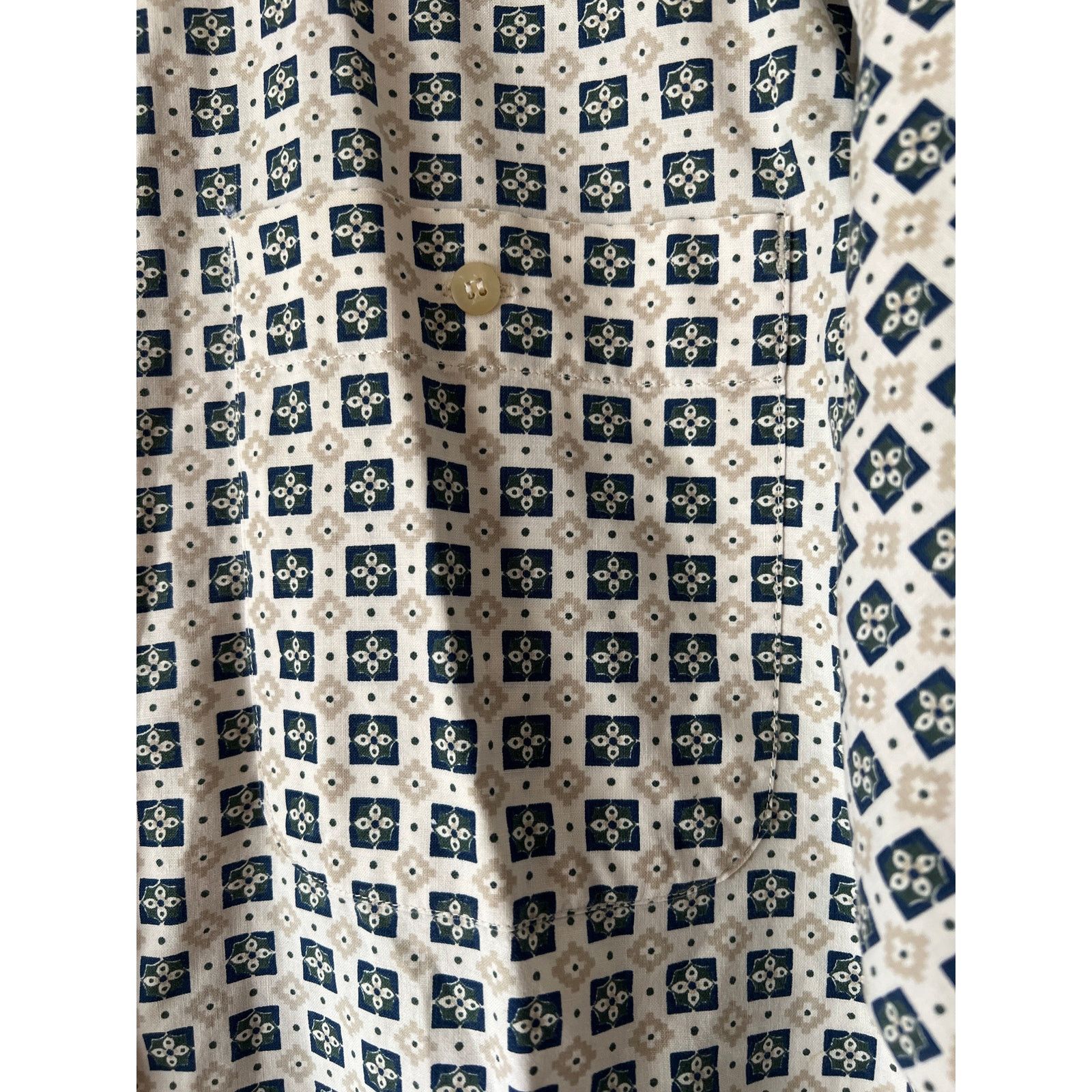 Bugle Boy Vtg retro geometric western Bugle Boy button down Shirt XXL Size US XXL / EU 58 / 5 - 4 Thumbnail