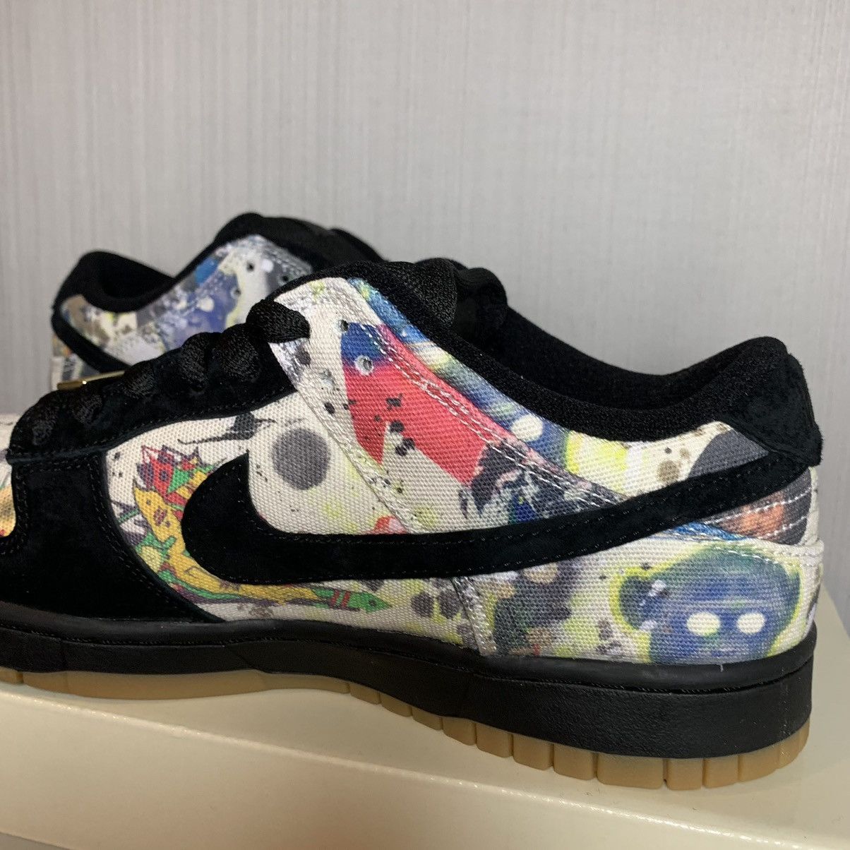 Nike × Supreme Supreme Nike SB Dunk Low Rammellzee Size US 10 / EU 43 - 13 Thumbnail
