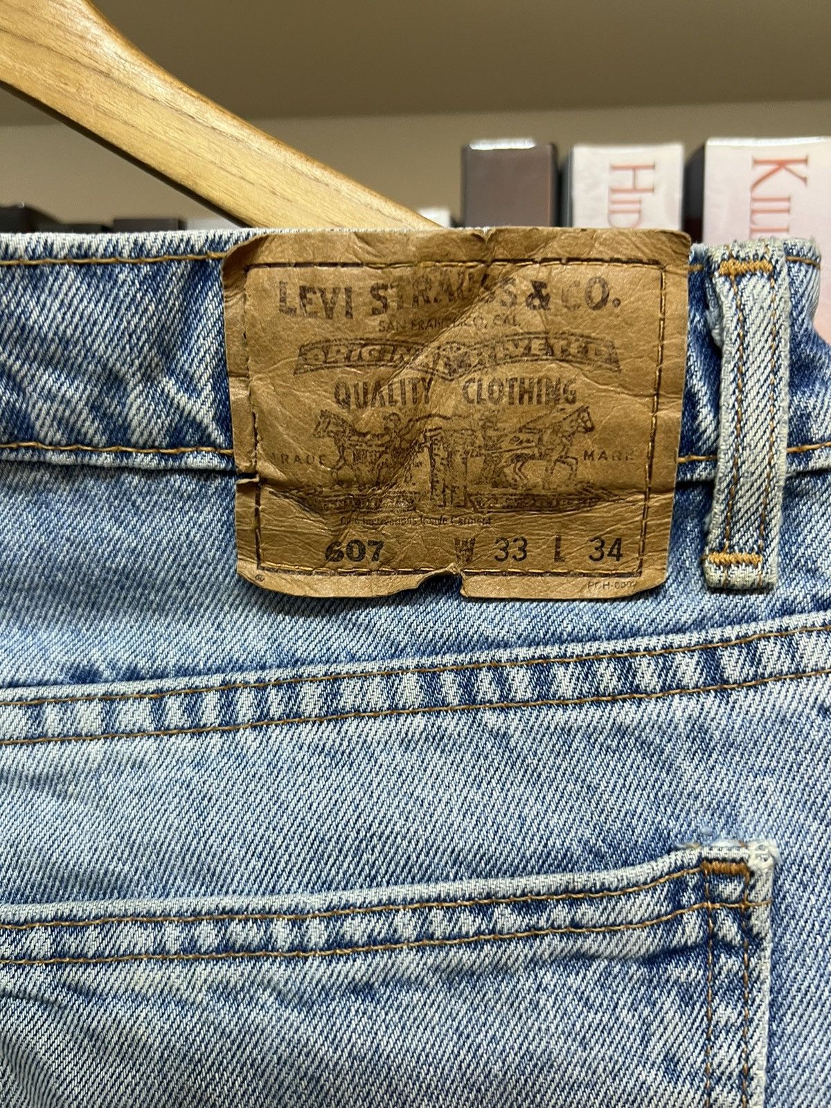 Levi's Levis Orange Tab Distressed Denim Size US 33 - 12 Thumbnail