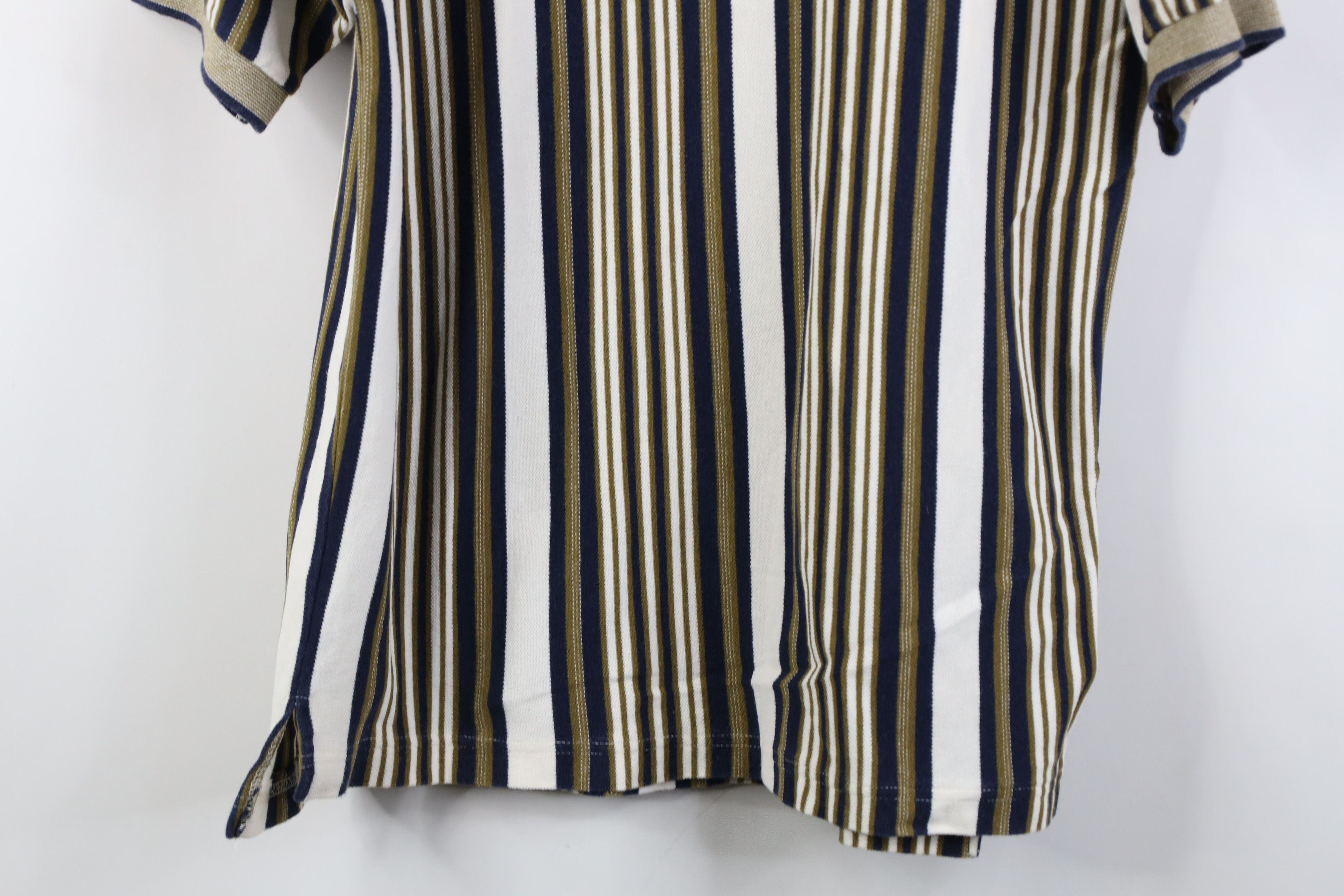 Vintage Vintage 90s Streetwear Block Golf Polo Shirt Earth Tone Size US M / EU 48-50 / 2 - 3 Thumbnail