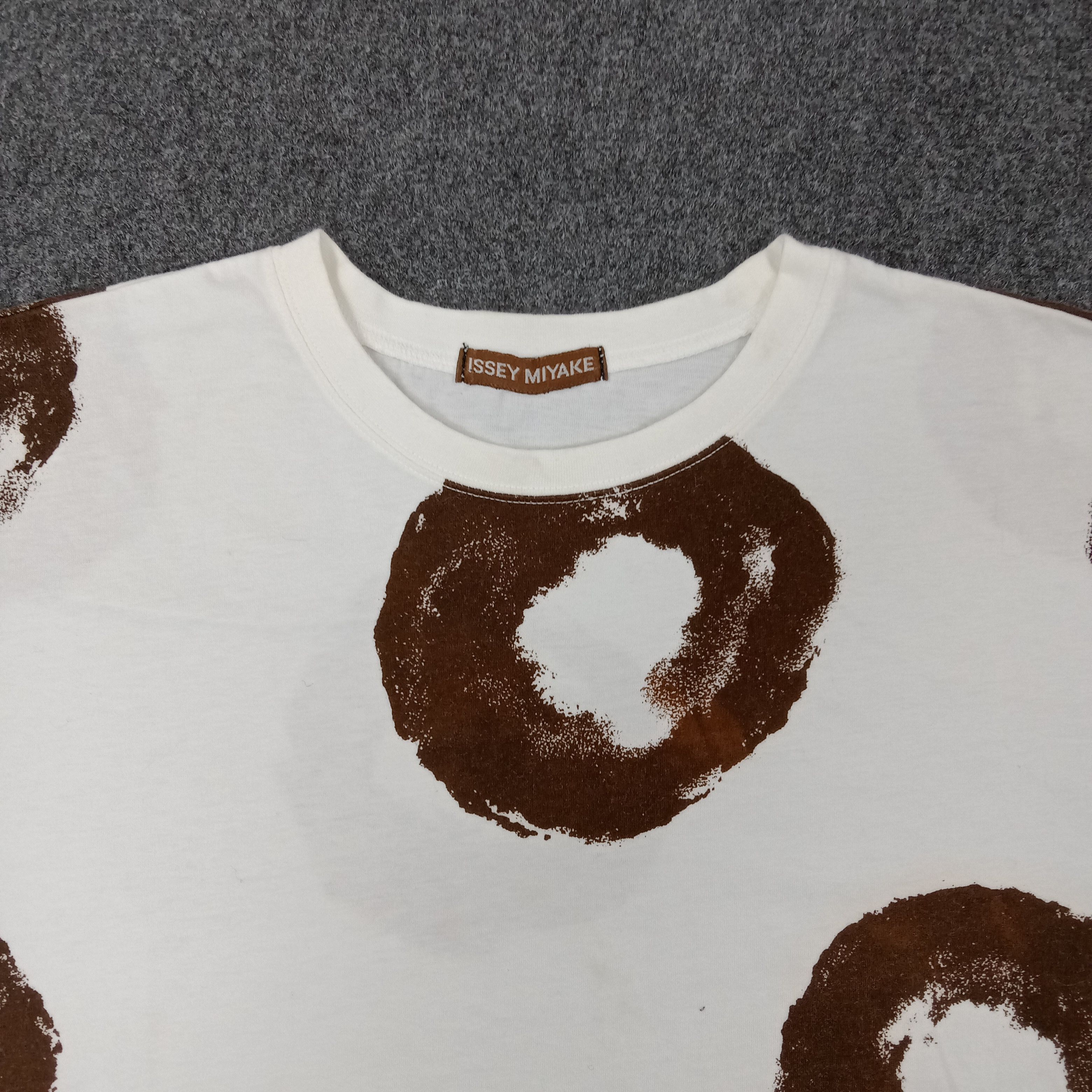 Issey Miyake × Japanese Brand × Vintage Issey Miyake Japanese Design Art Tshirt C219N53 Size US L / EU 52-54 / 3 - 2 Thumbnail