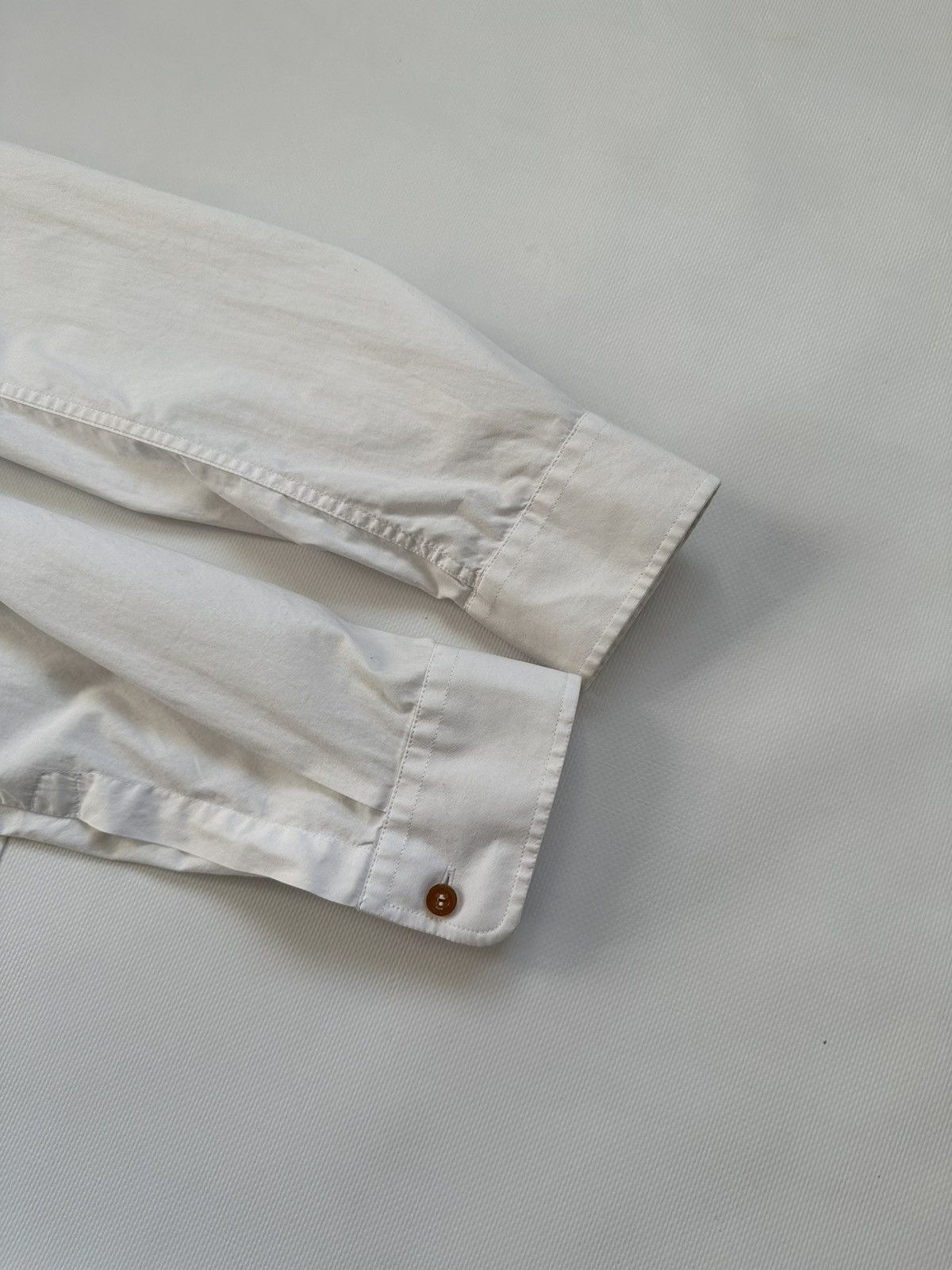 Vivienne Westwood Vintage Vivienne Westwood White Classic Buttons Shirt Size US L / EU 52-54 / 3 - 8 Thumbnail
