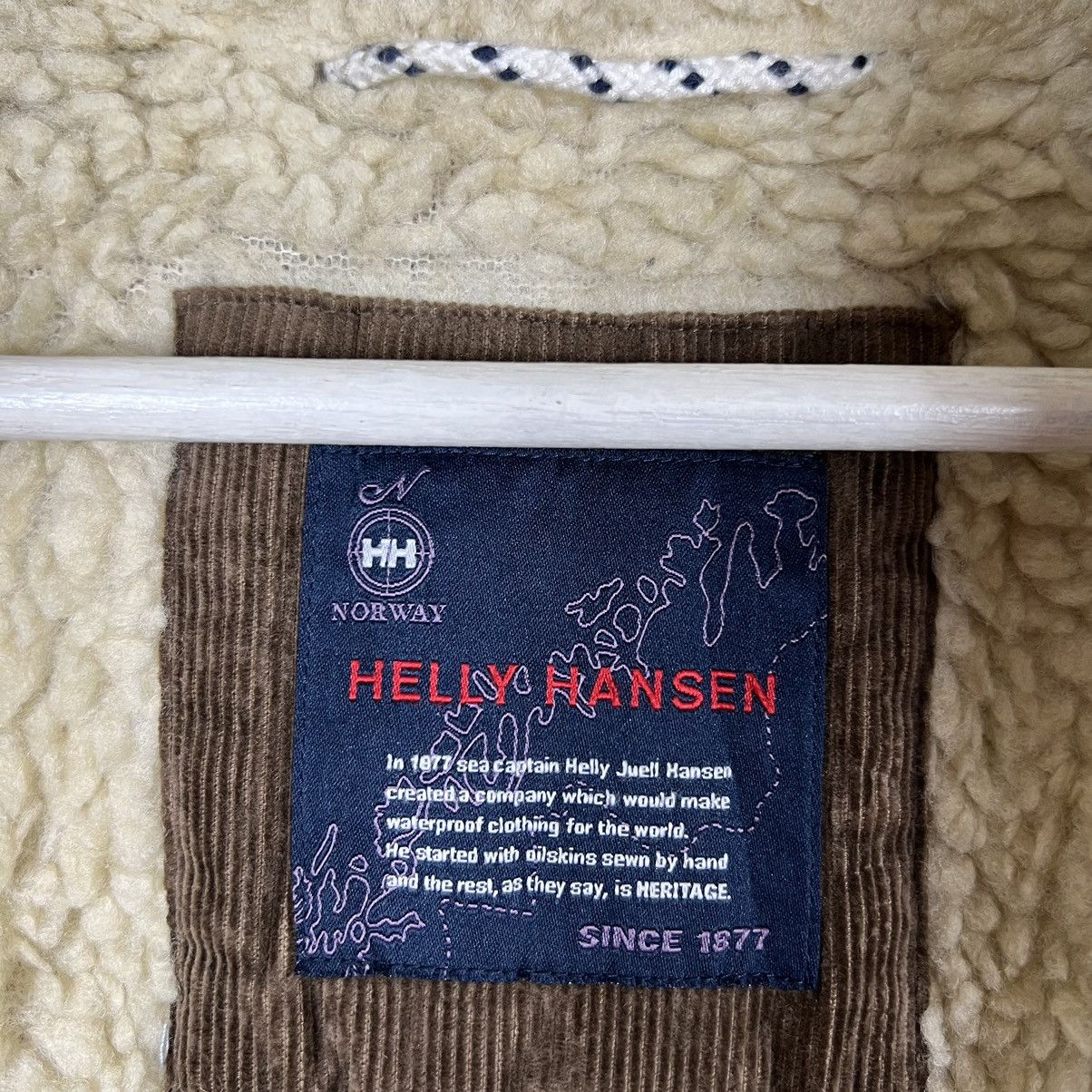 Helly Hansen 🔥 HELLY HANSEN CORDUROY SHEARLING BLOUSON JACKET Size US M / EU 48-50 / 2 - 13 Thumbnail