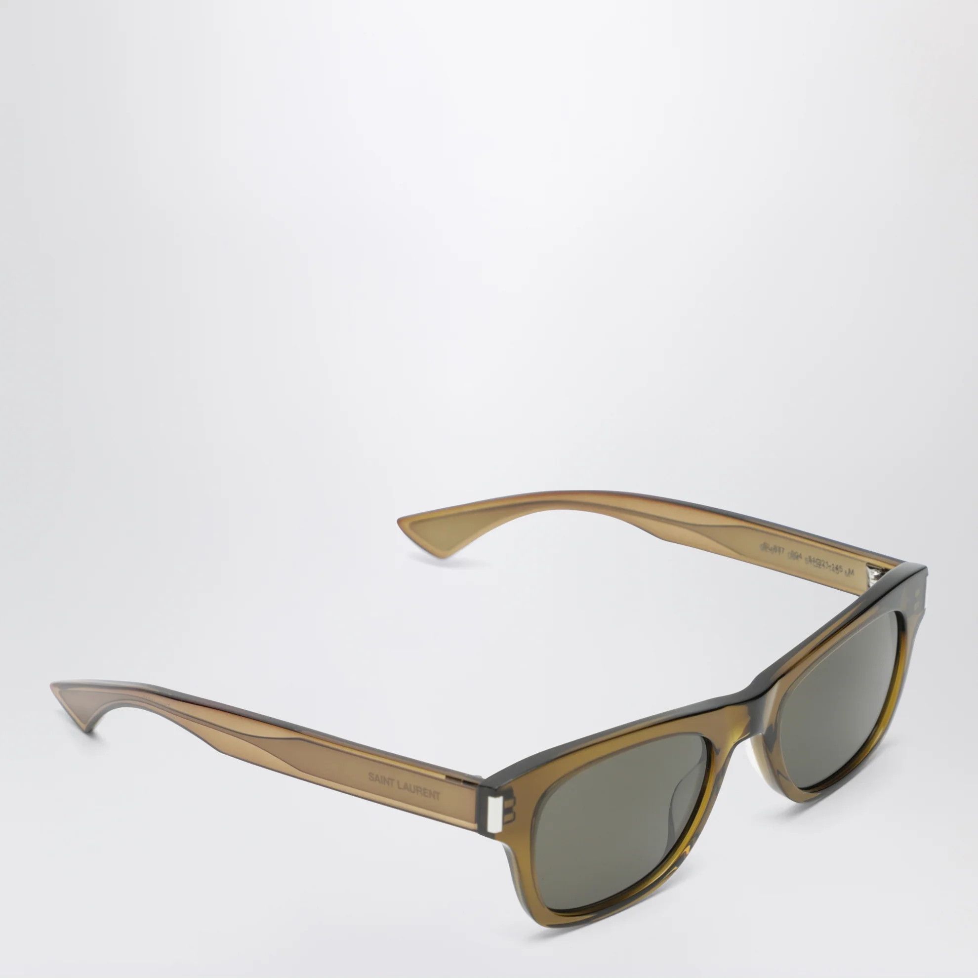 Saint Laurent Paris o1d2blof0526 Size: OS / Rectangular Sunglasses in Olive Size ONE SIZE - 2 Thumbnail