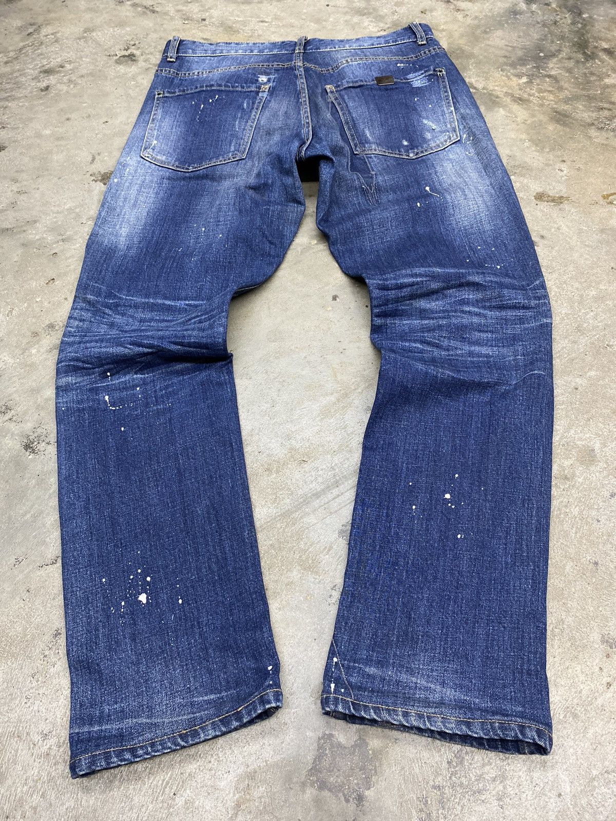 Dsquared2 × If Six Was Nine splater jeans pant dsquared distressed patchwork Size US 31 - 3 Thumbnail
